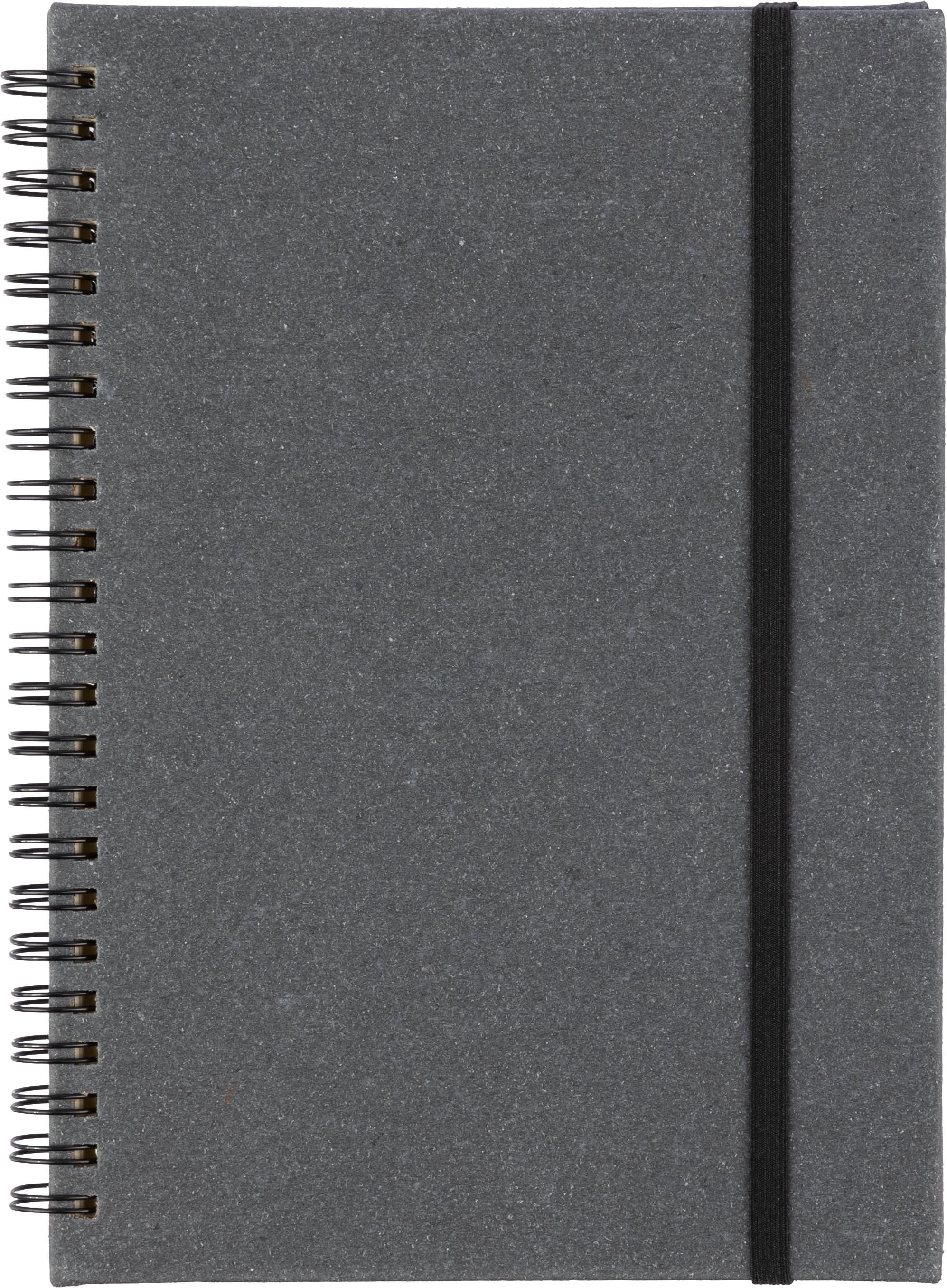 Carnet A5 en cuir recyclé A5 Egon