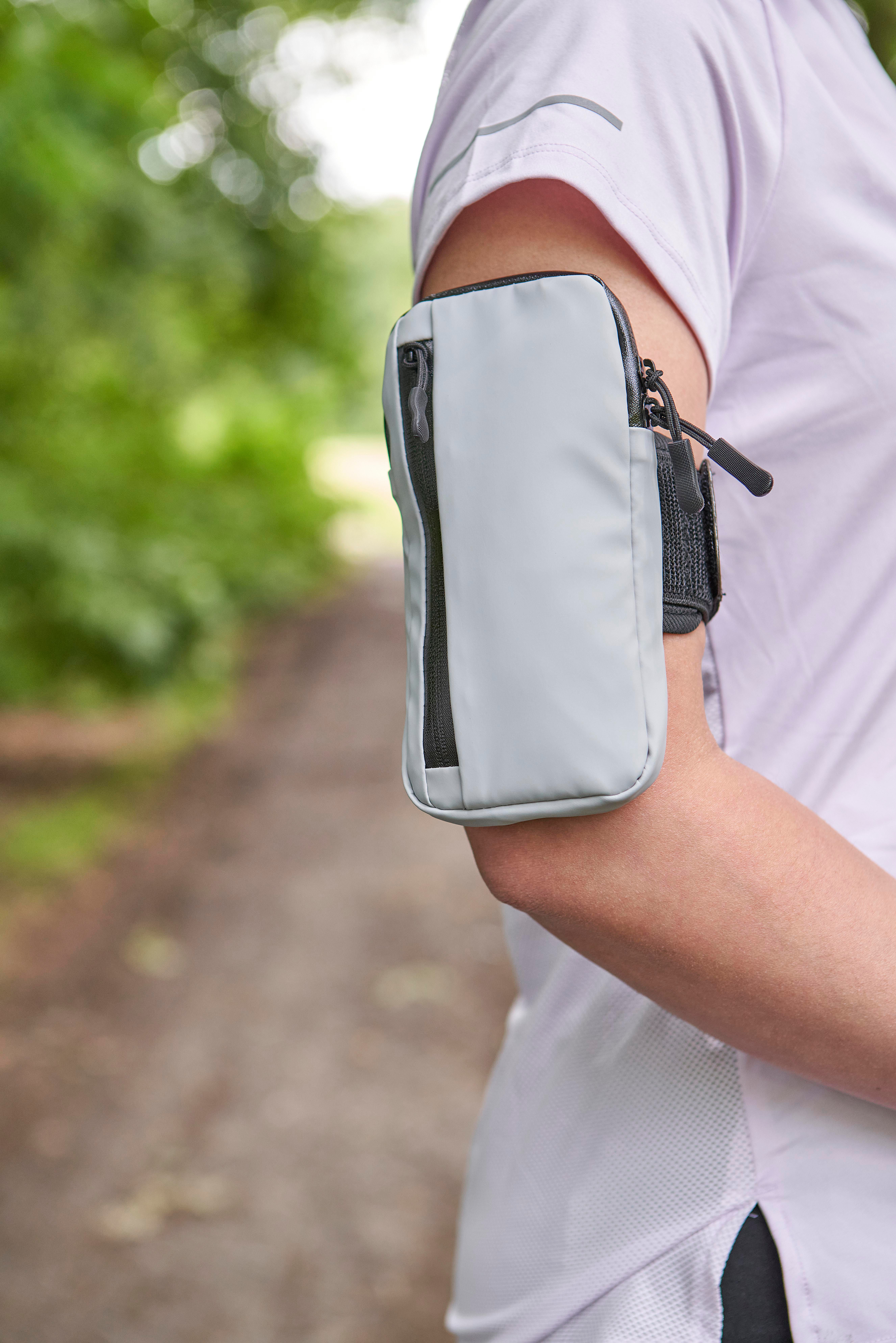 Pochette brassard en PU et polyester Christel