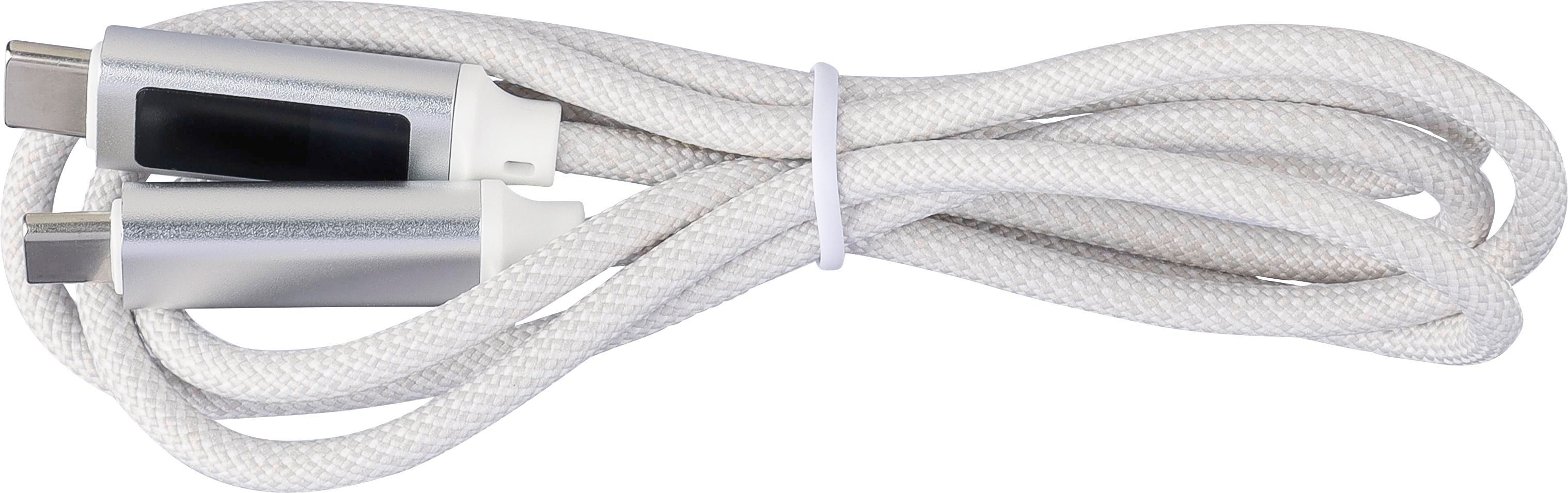 Câble de charge et de transfert en tissu nylon 65W Claudia