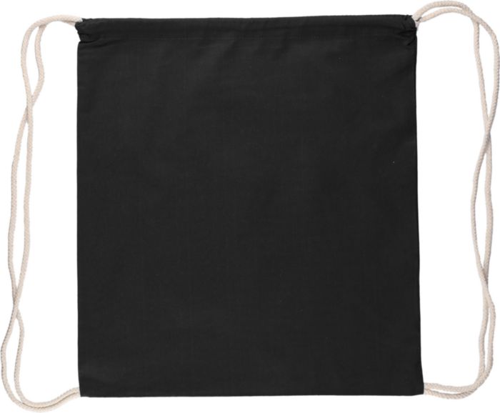Zaino a sacca con coulisse in cotone 140 g/m² Bridget