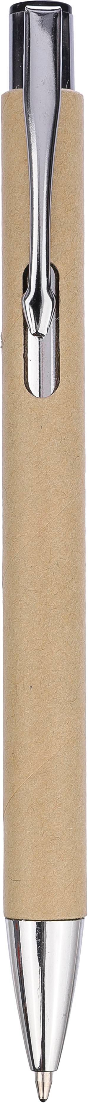 Stylo bille en carton recyclé Debra