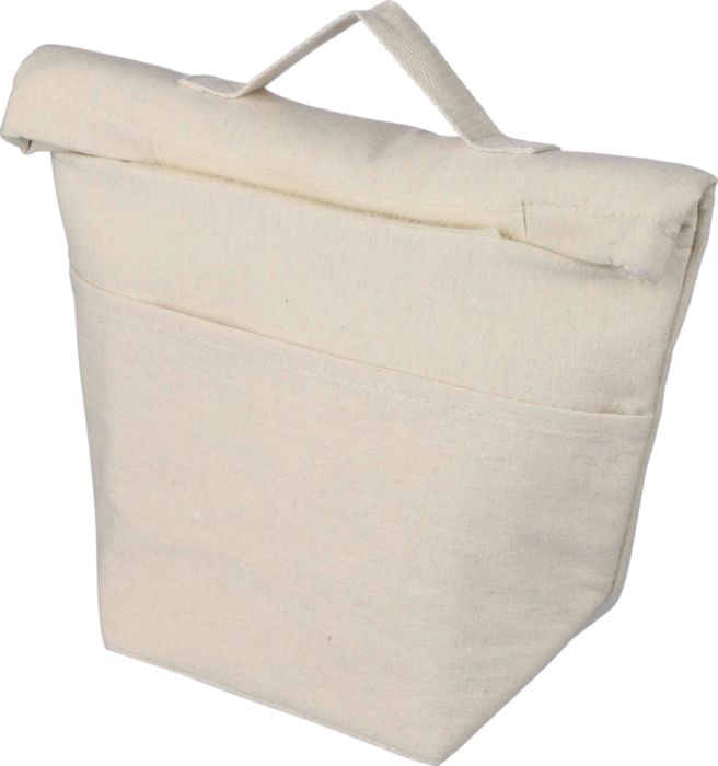 Borsa termica Faith | Cotone riciclato 220 g/m² | Chiusura roll-top