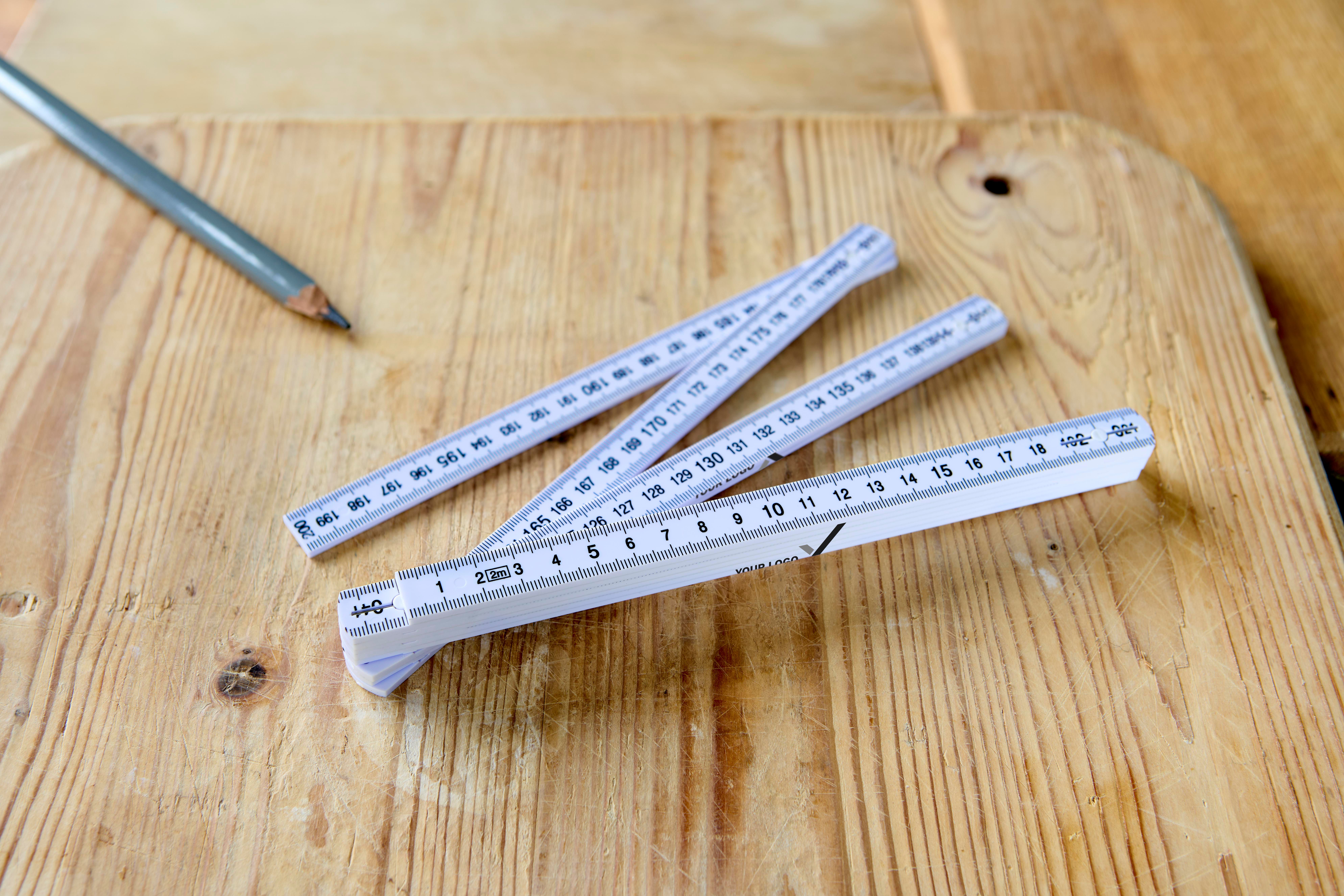 Mètre-pliant de 2 m en plastique Karl