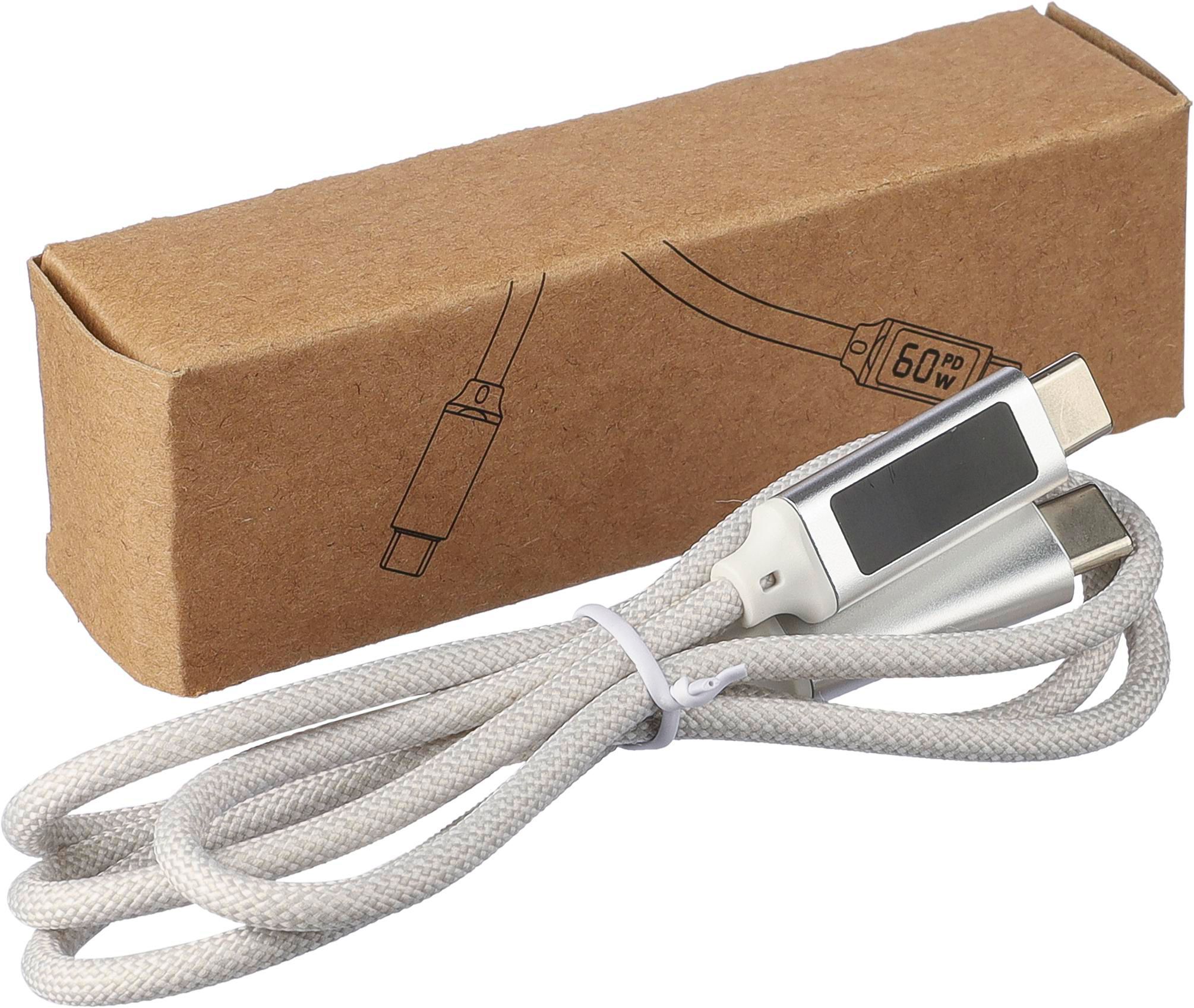 Câble de charge et de transfert en tissu nylon 65W Claudia