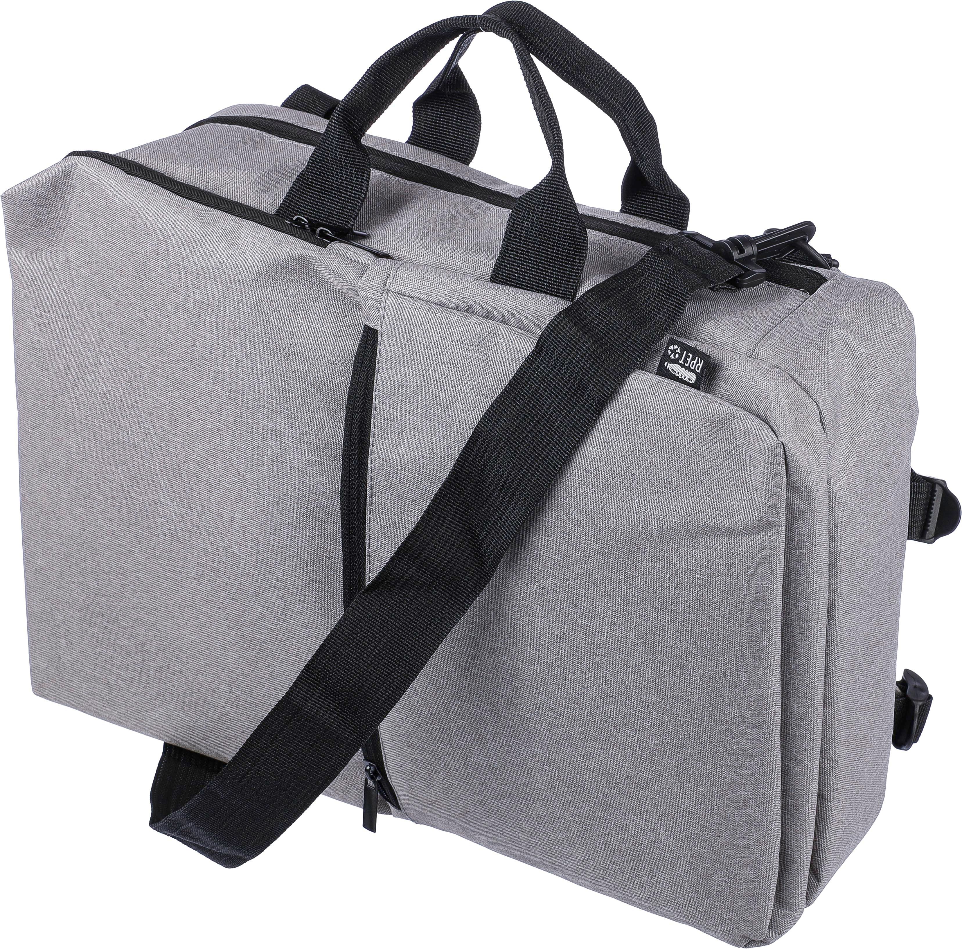 Sac à dos porte-ordinateur de 15'' en polyester rPET 300D Mallory