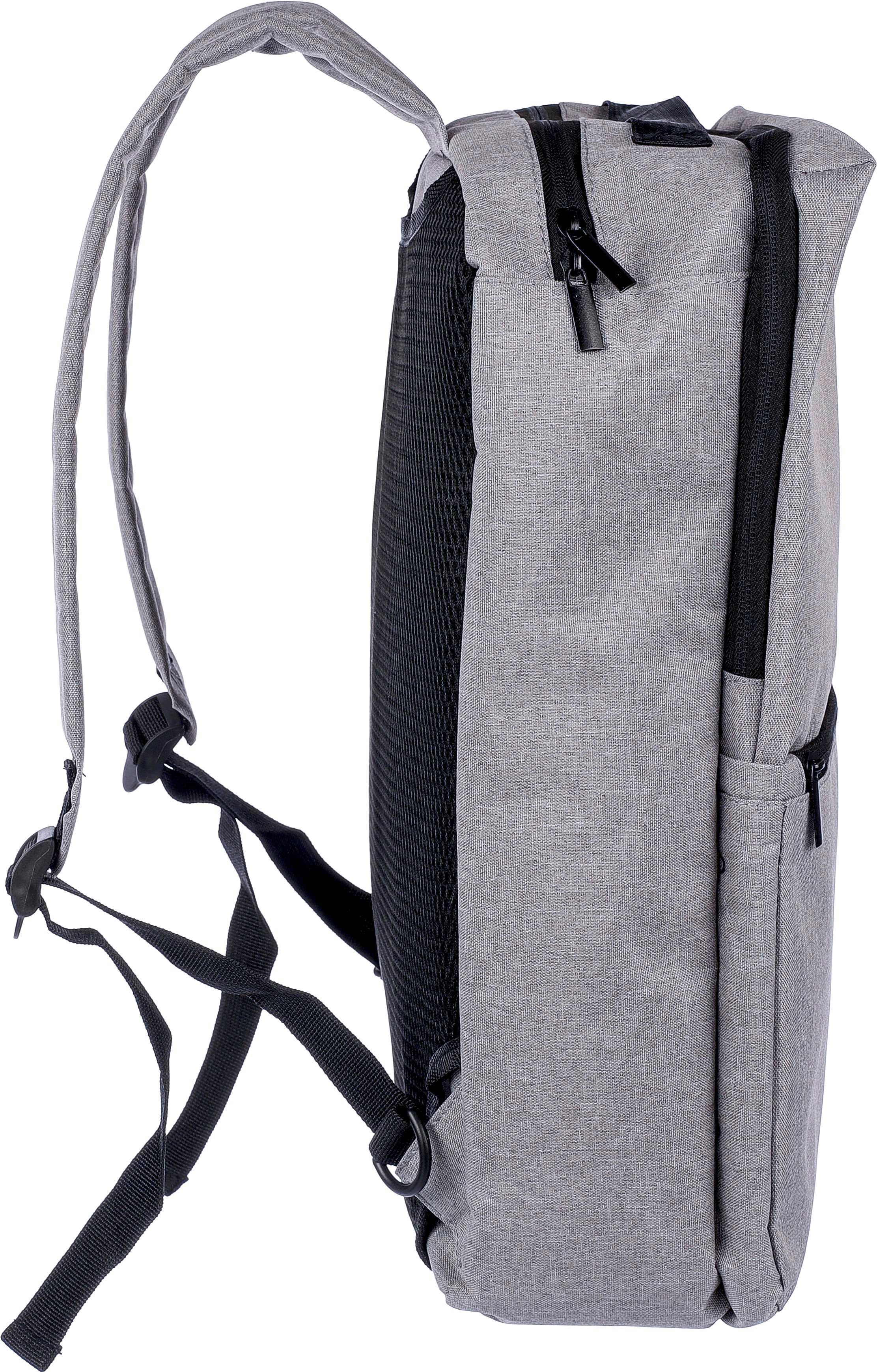 Sac à dos porte-ordinateur de 15'' en polyester rPET 300D Mallory