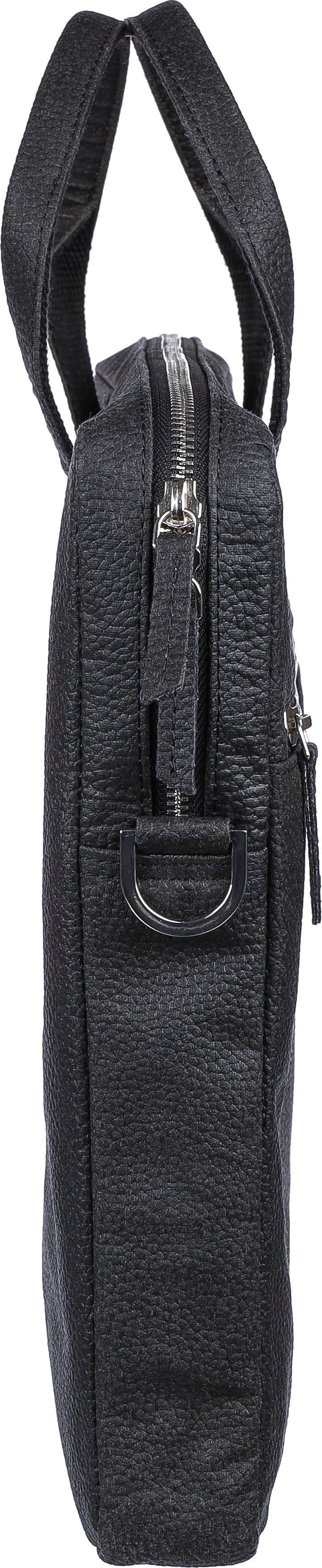 Sacoche porte-ordinateur de 15''en peau de tomate Lillian