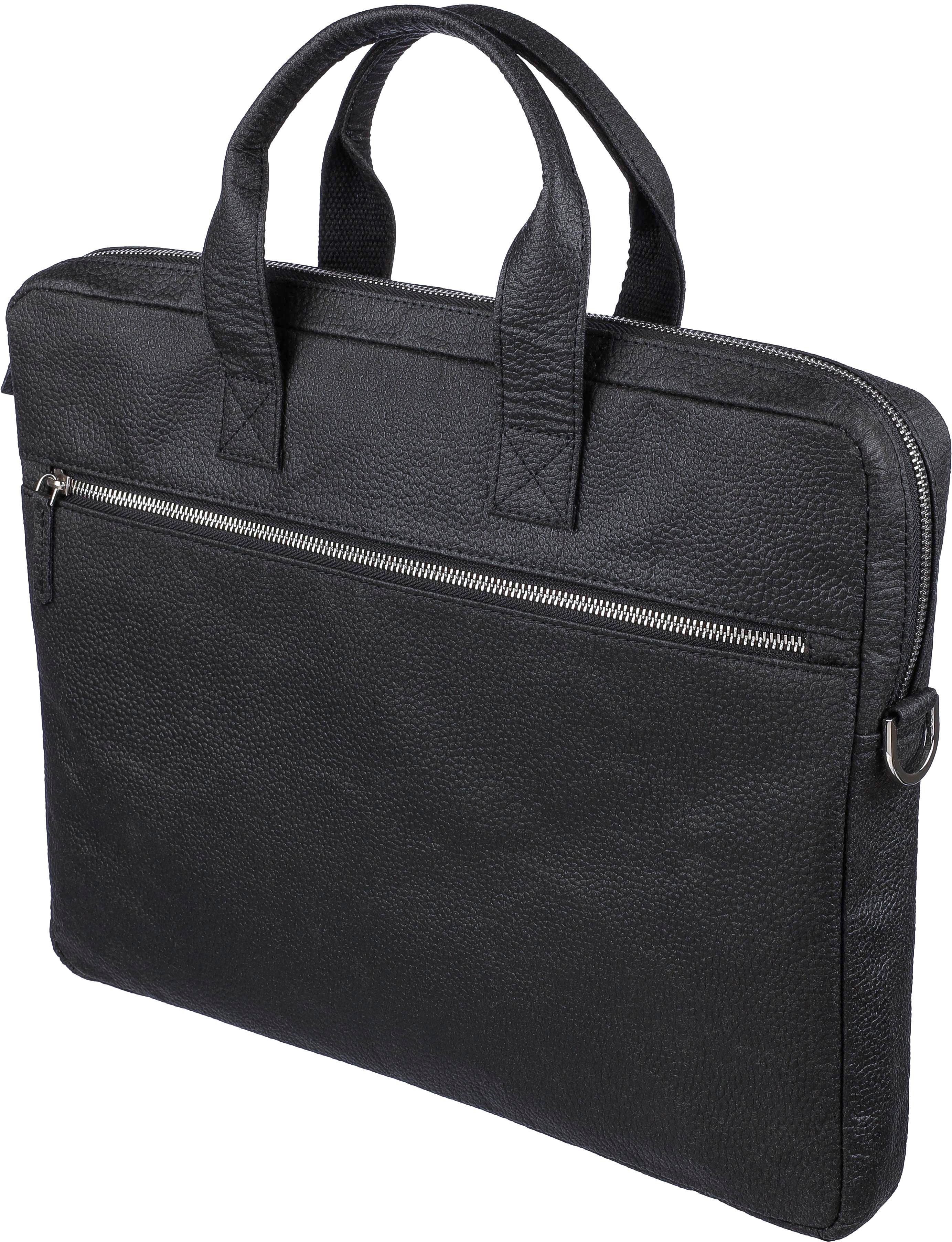 Sacoche porte-ordinateur de 15''en peau de tomate Lillian