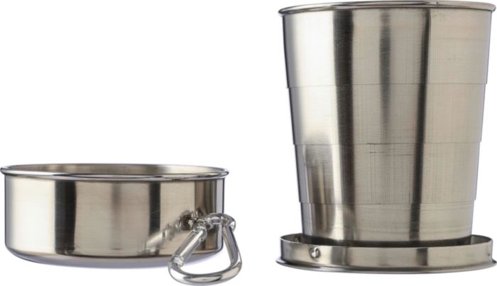 Bicchiere pieghevole Annette | Acciaio inox 304 | 220 ml