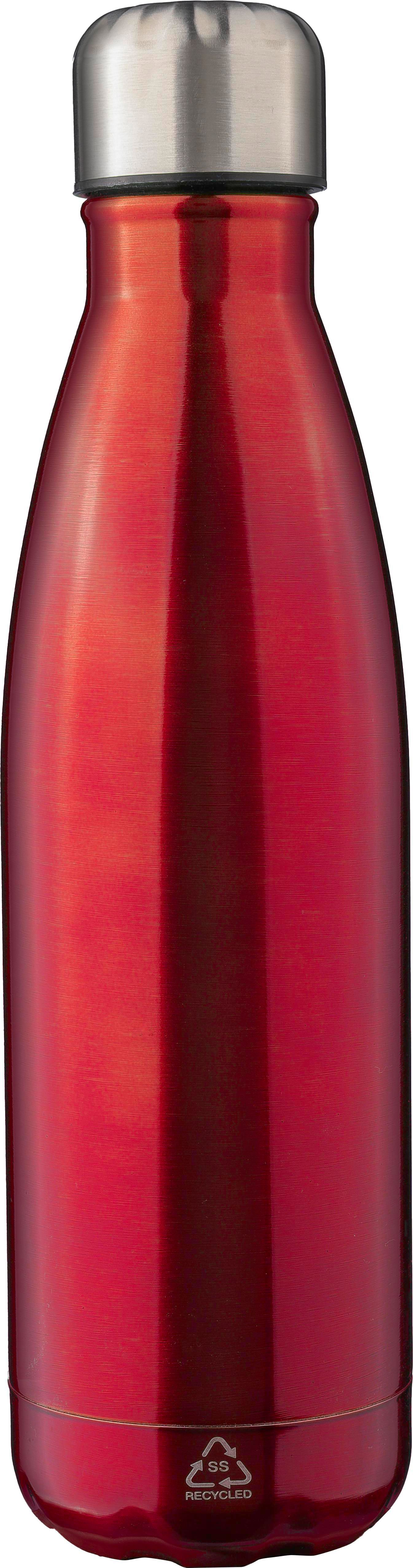 Gourde isotherme de 500 ml en acier inoxydable recyclé Lombok