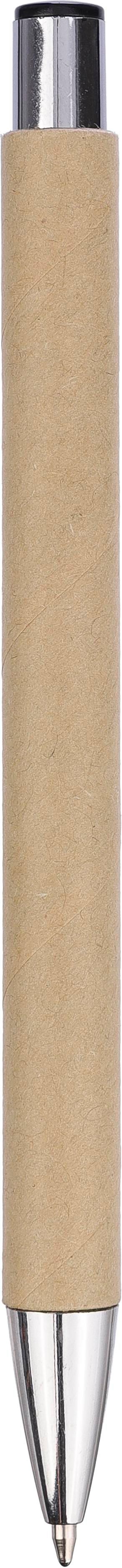 Stylo bille en carton recyclé Debra