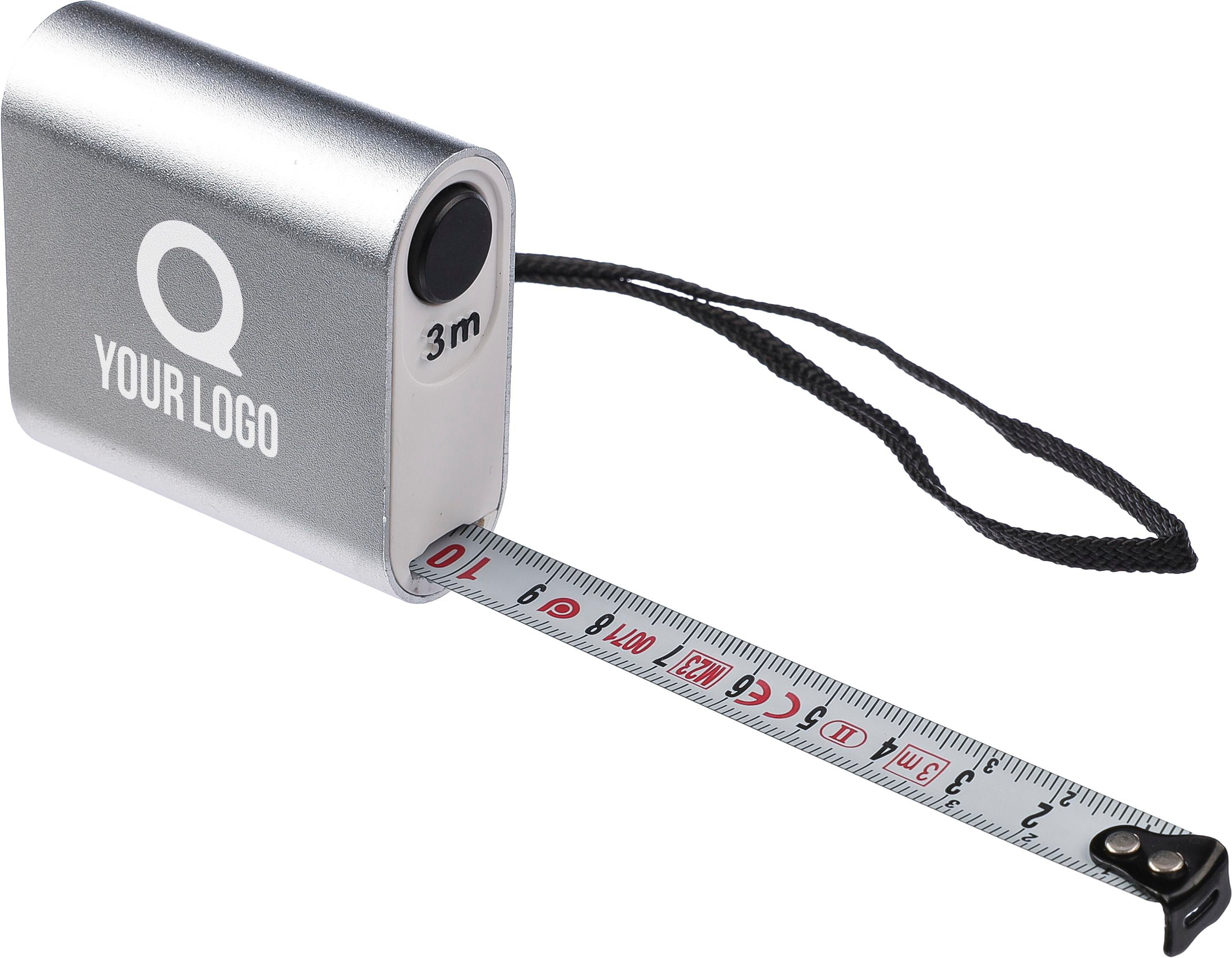 Mètre-ruban de 3 m en aluminium Frances