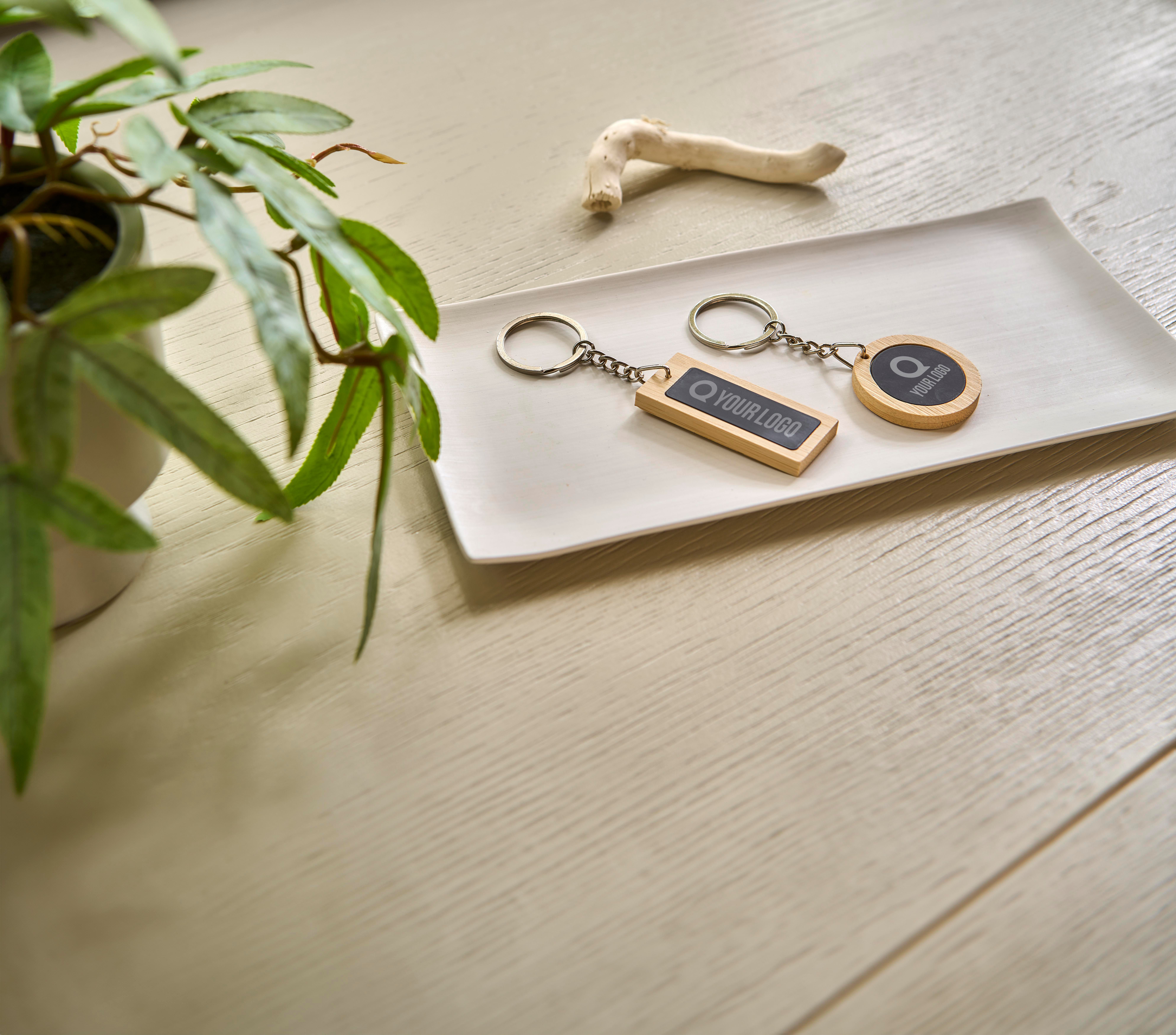 Porte-clé en bambou Geoffrey