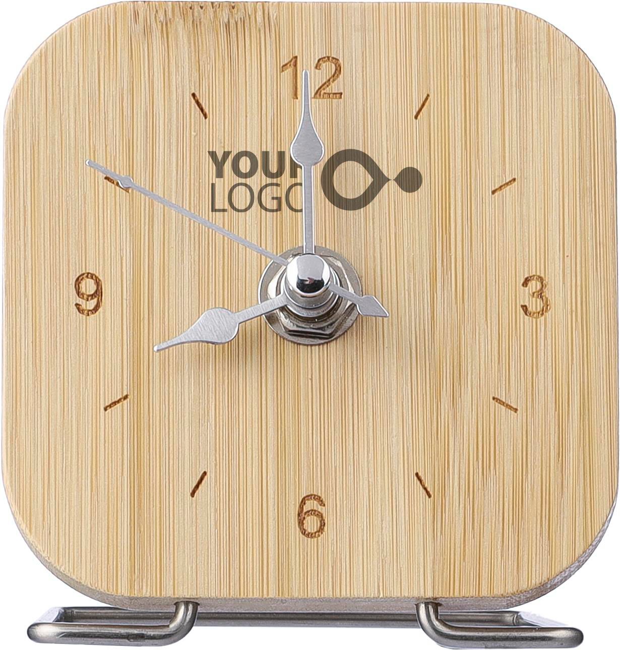 Horloge de bureau en bambou Jenny