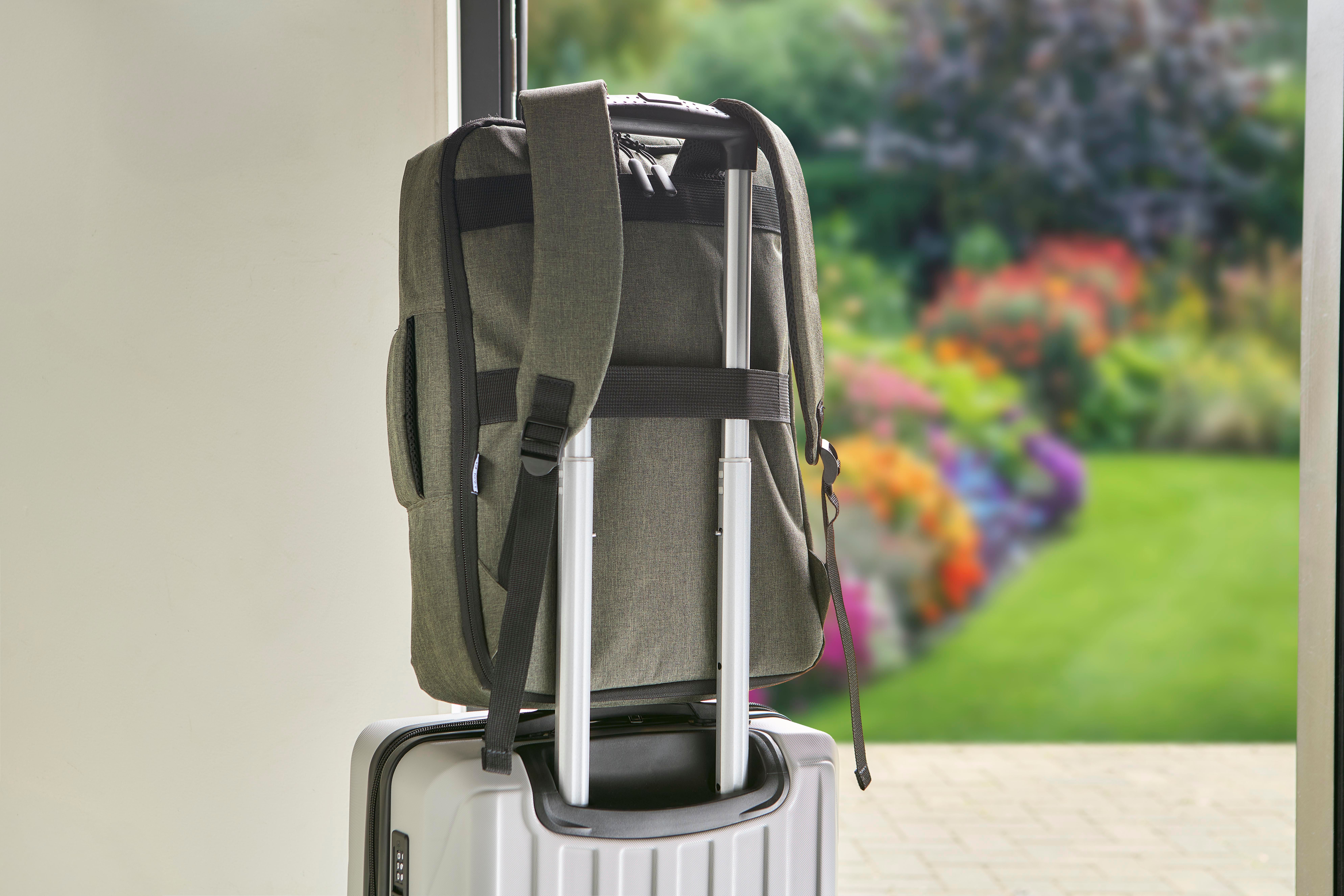 Sac à dos porte-ordinateur en rPET 300D Eulalia