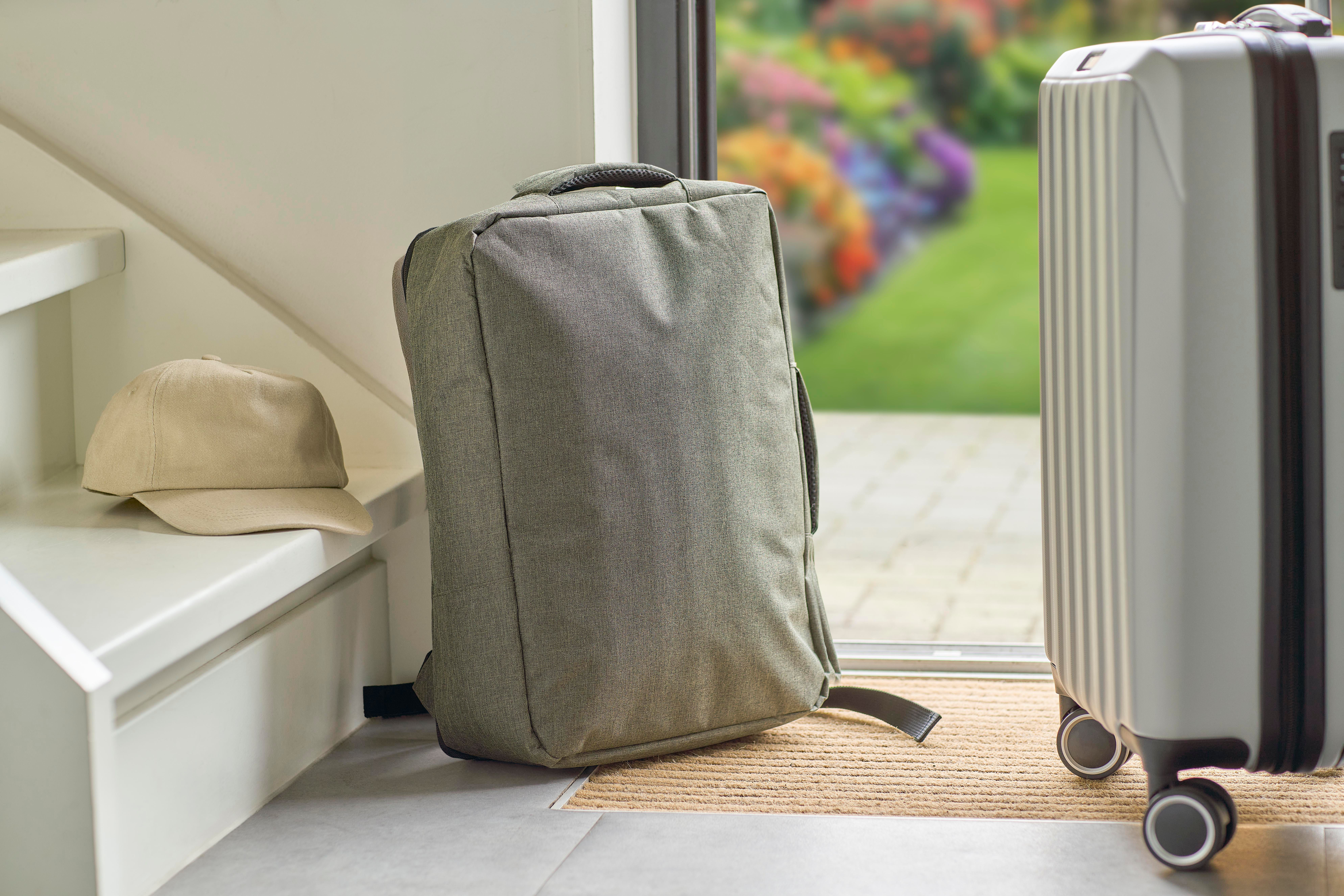 Sac à dos porte-ordinateur en rPET 300D Eulalia