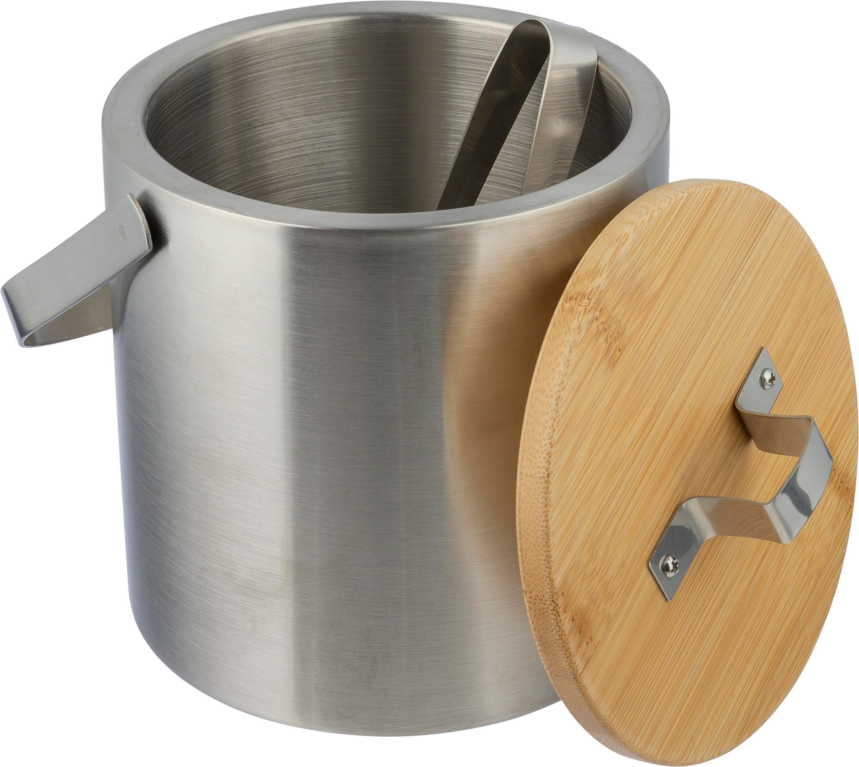 Seau à glace double paroi en acier inoxydable Fenwick