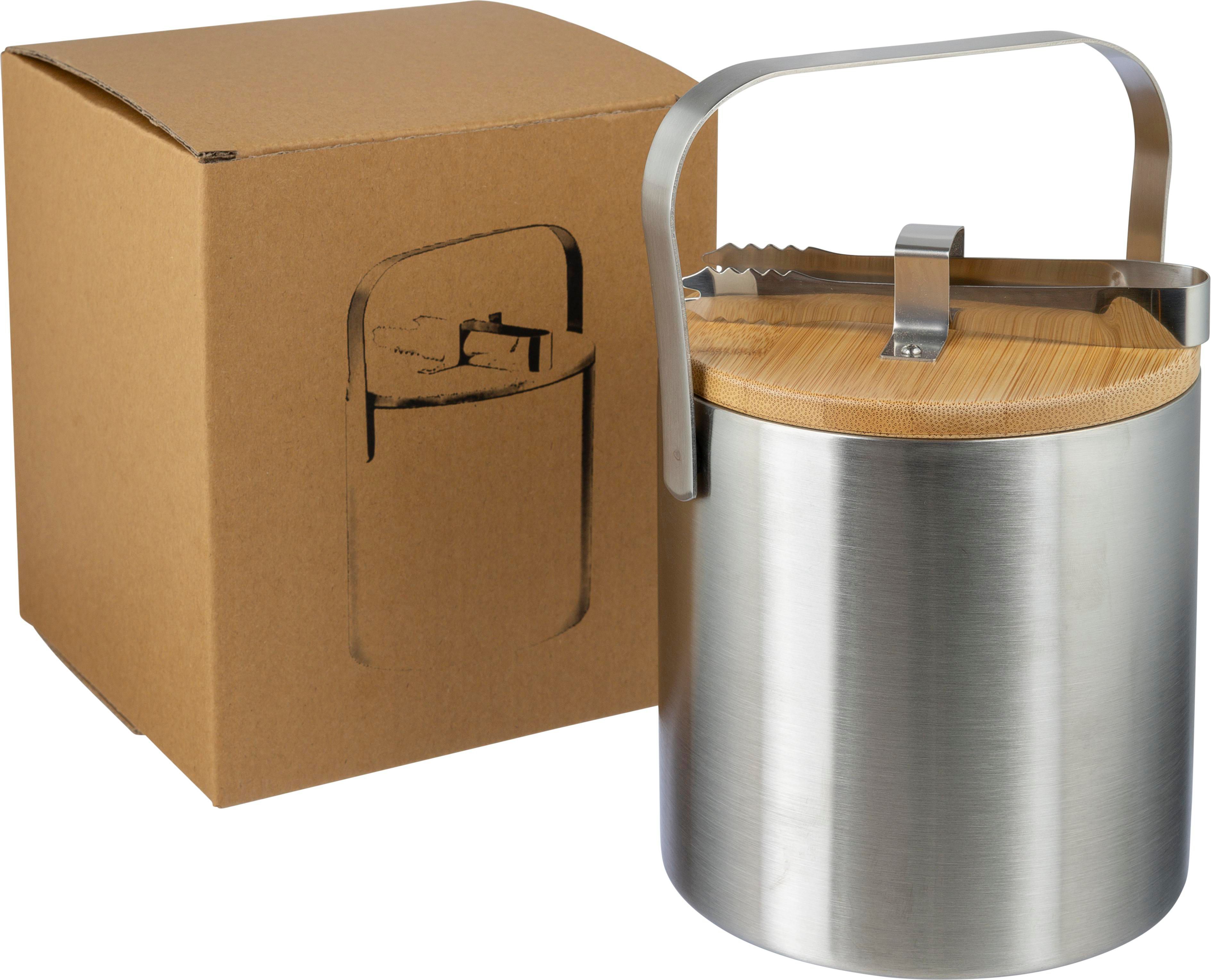 Seau à glace double paroi en acier inoxydable Fenwick