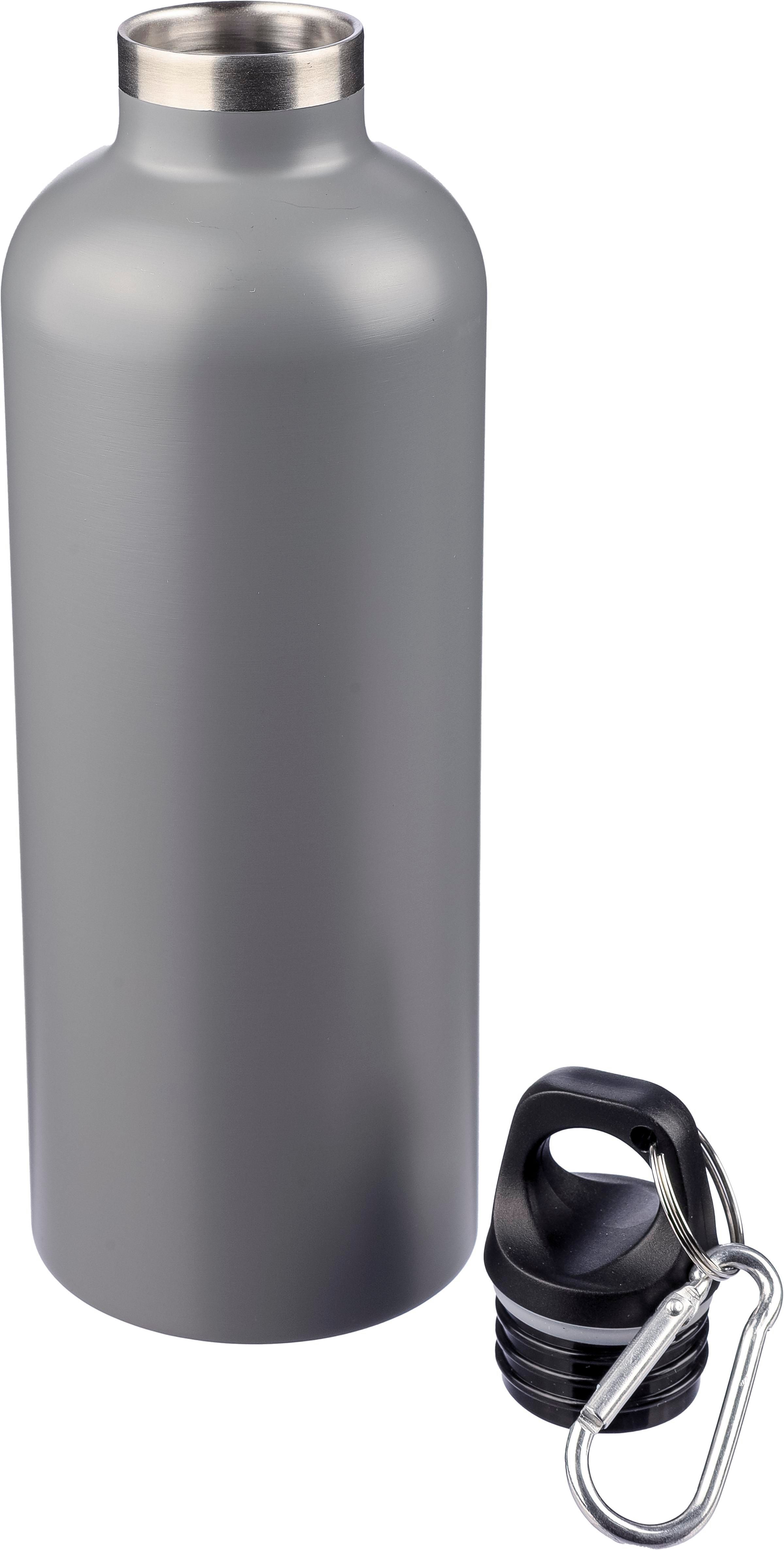 Gourde double paroi de 500 ml en acier inoxydable recyclé Lysandra