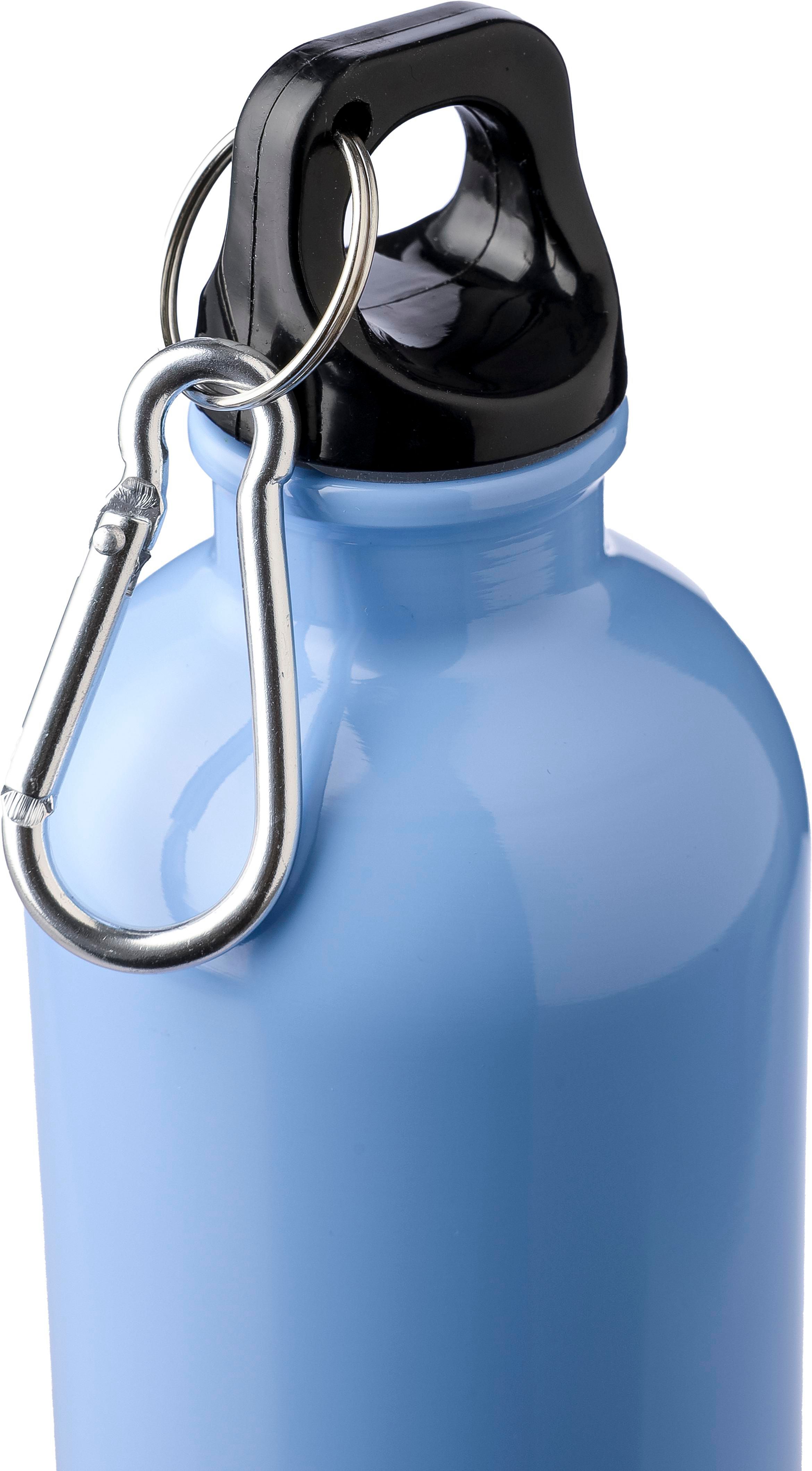 Gourde simple paroi de 400 ml en acier inoxydable recyclé Sable