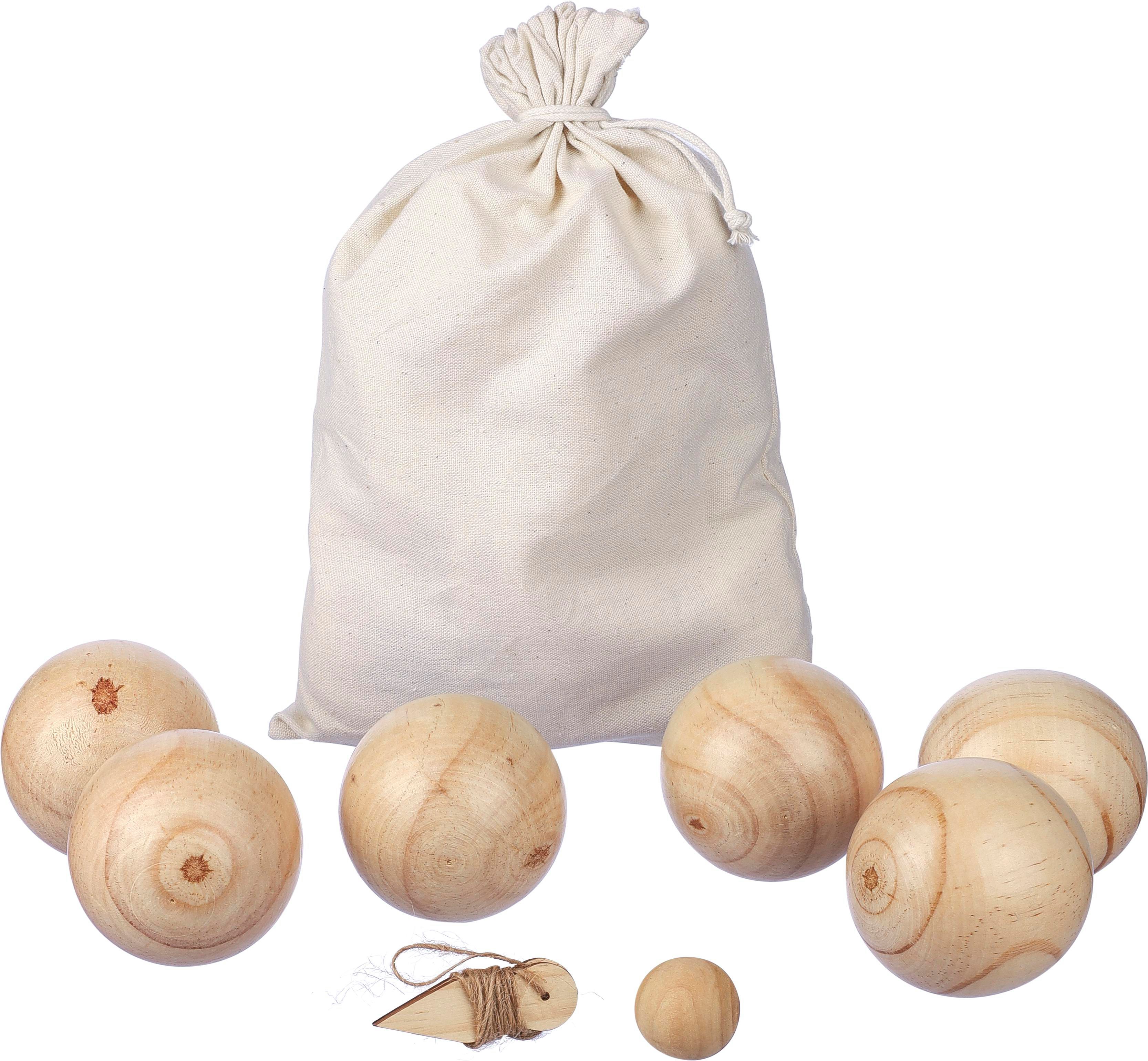 Ensemble de jeu de boules en bois Quillian