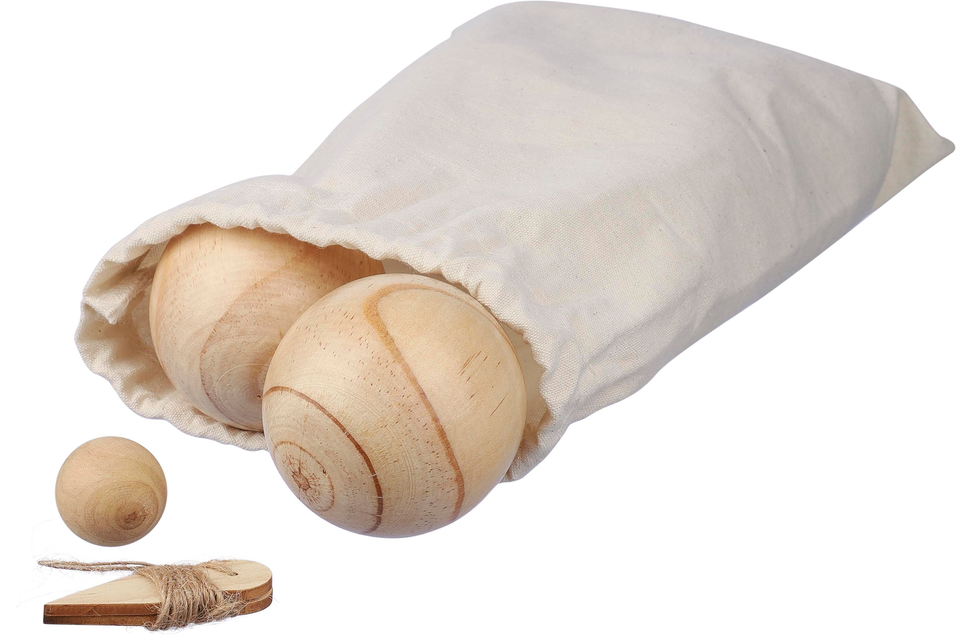 Ensemble de jeu de boules en bois Quillian