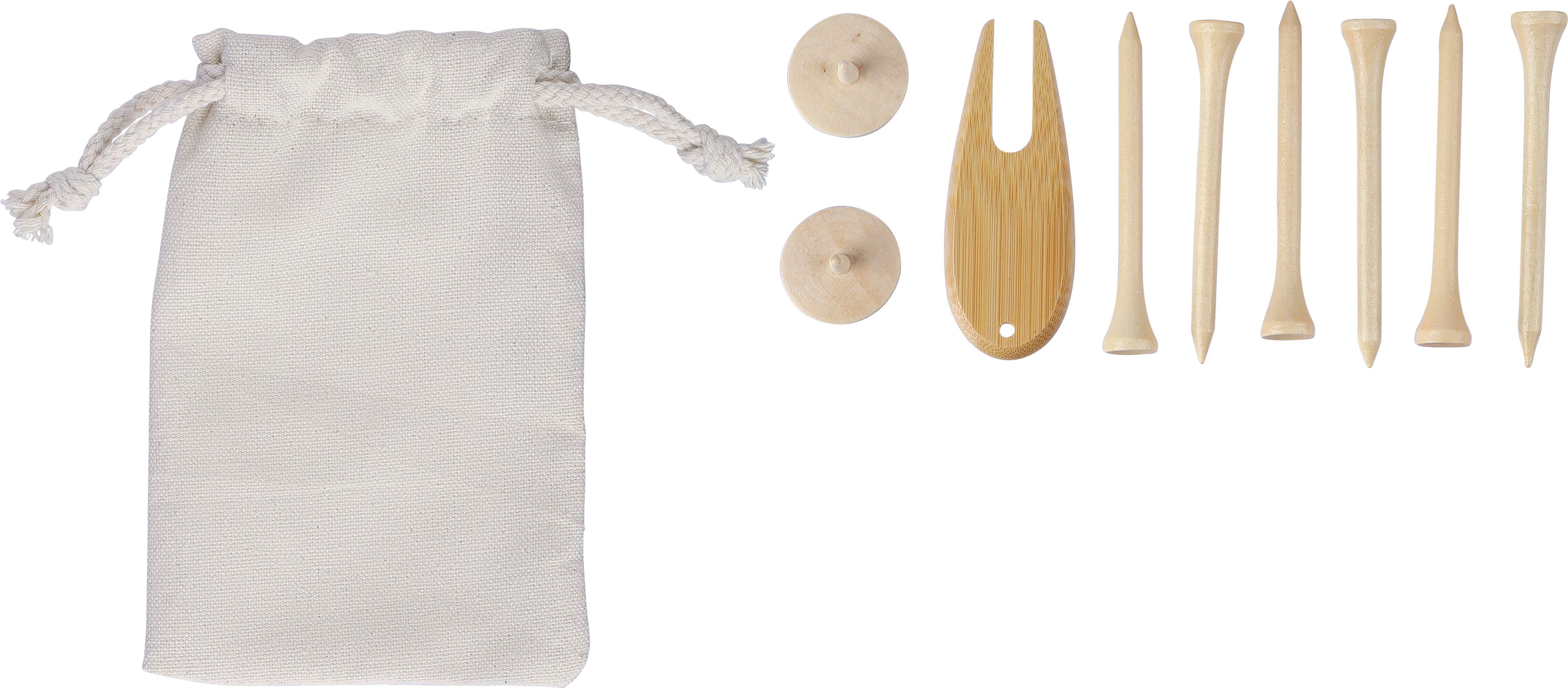 Ensemble de tees de golf en bois Nyssa