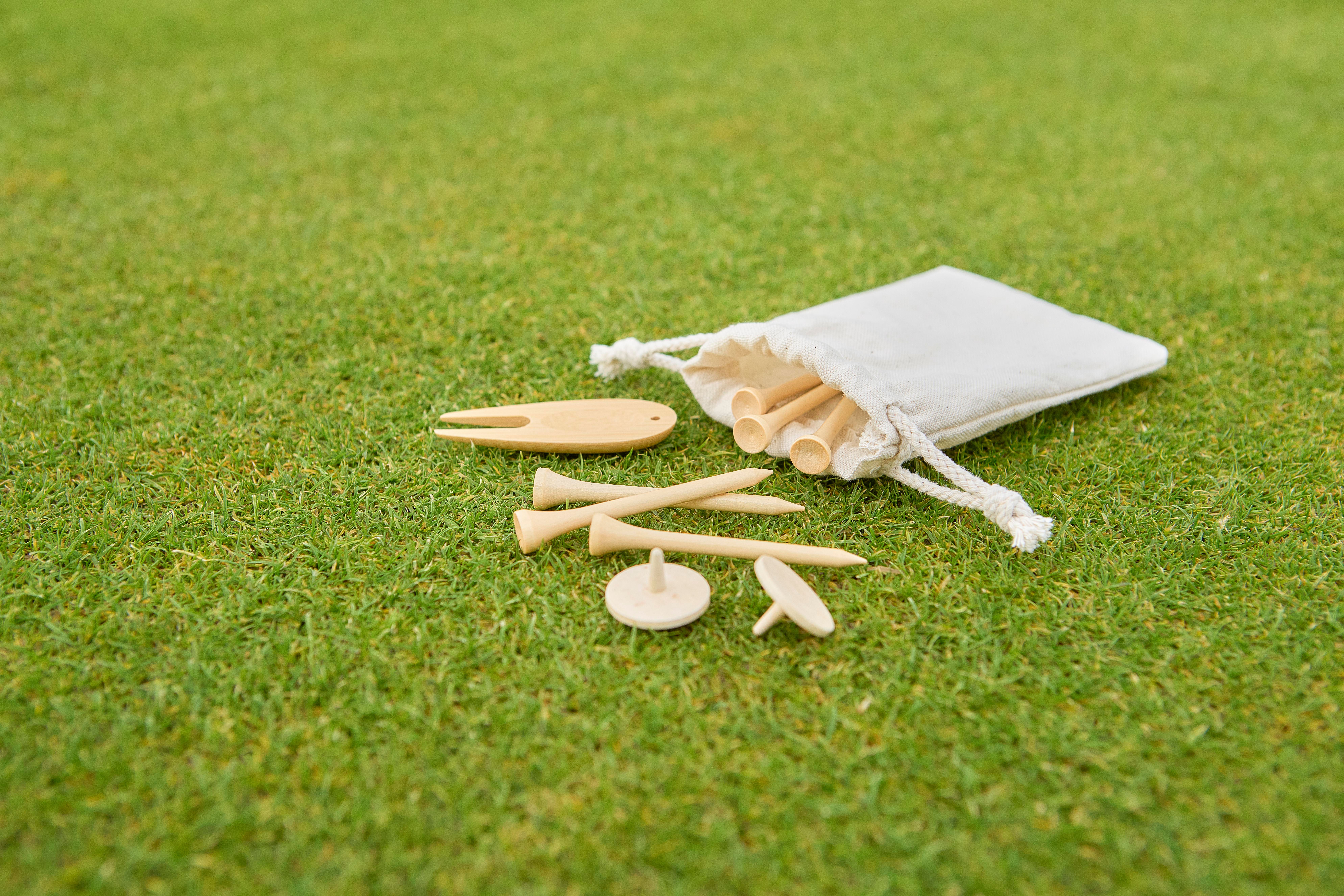 Ensemble de tees de golf en bois Nyssa