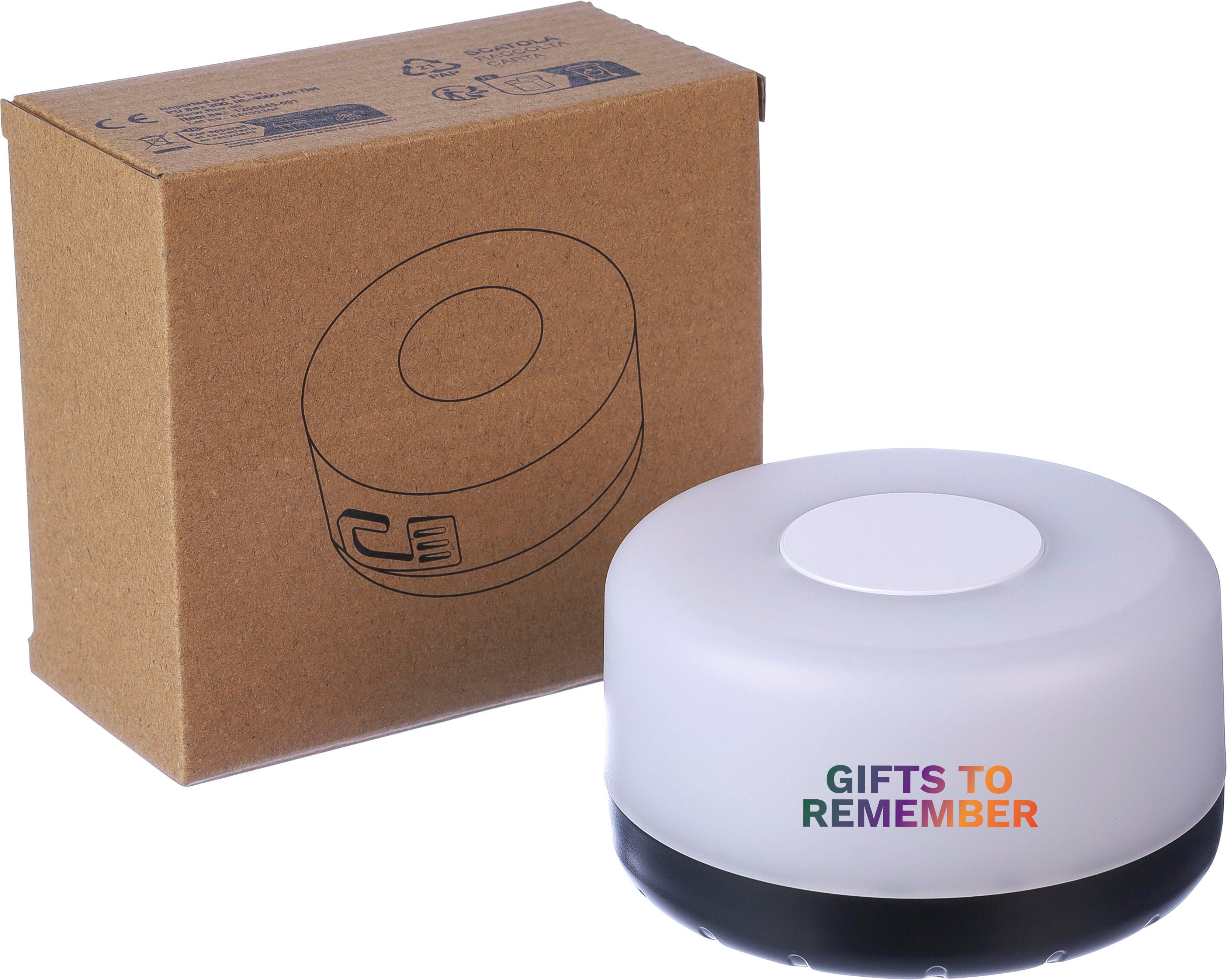 Lampe de camping rechargeable en ABS Hadrian