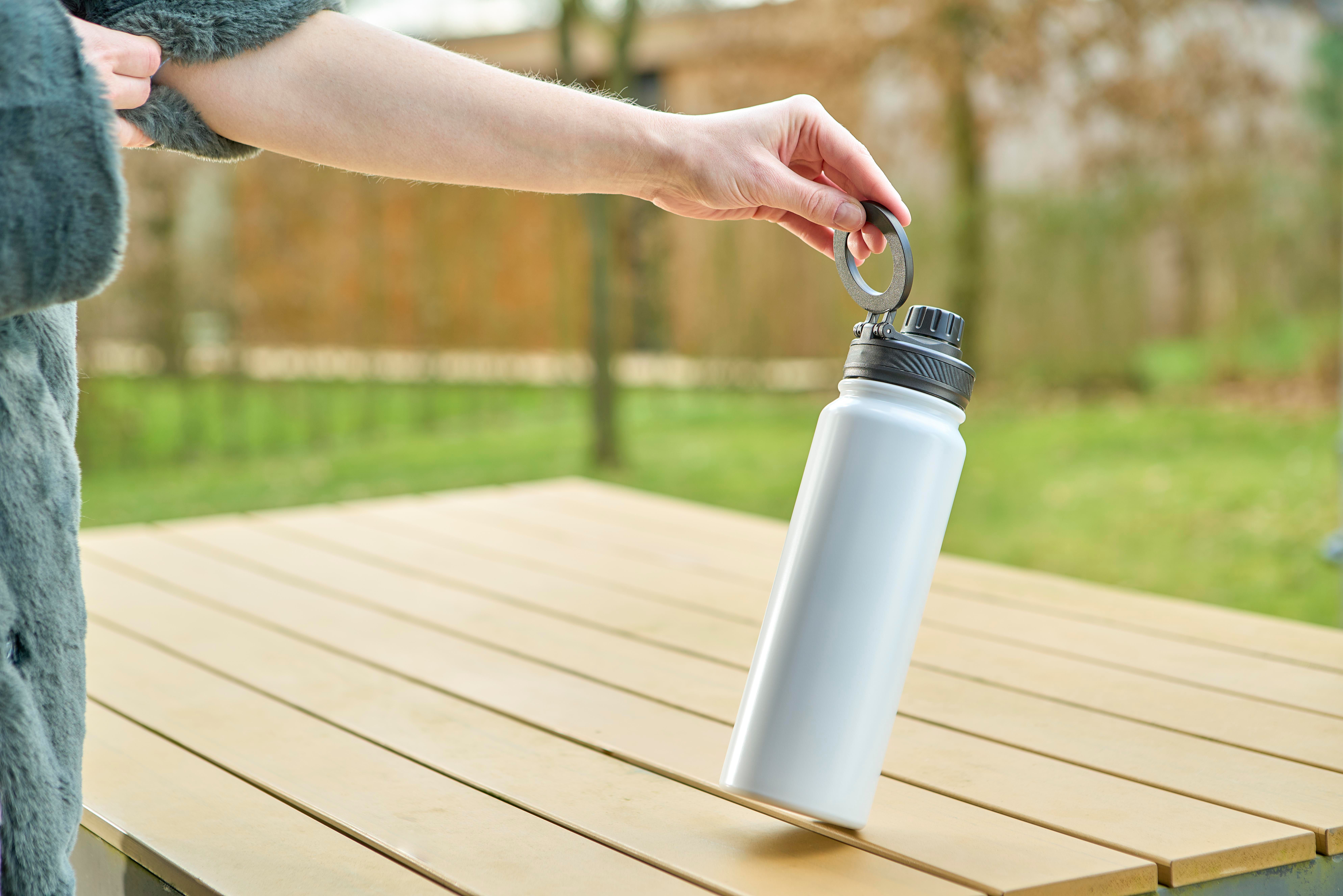 Gourde isotherme de 800 ml en acier inoxydable Zinnia