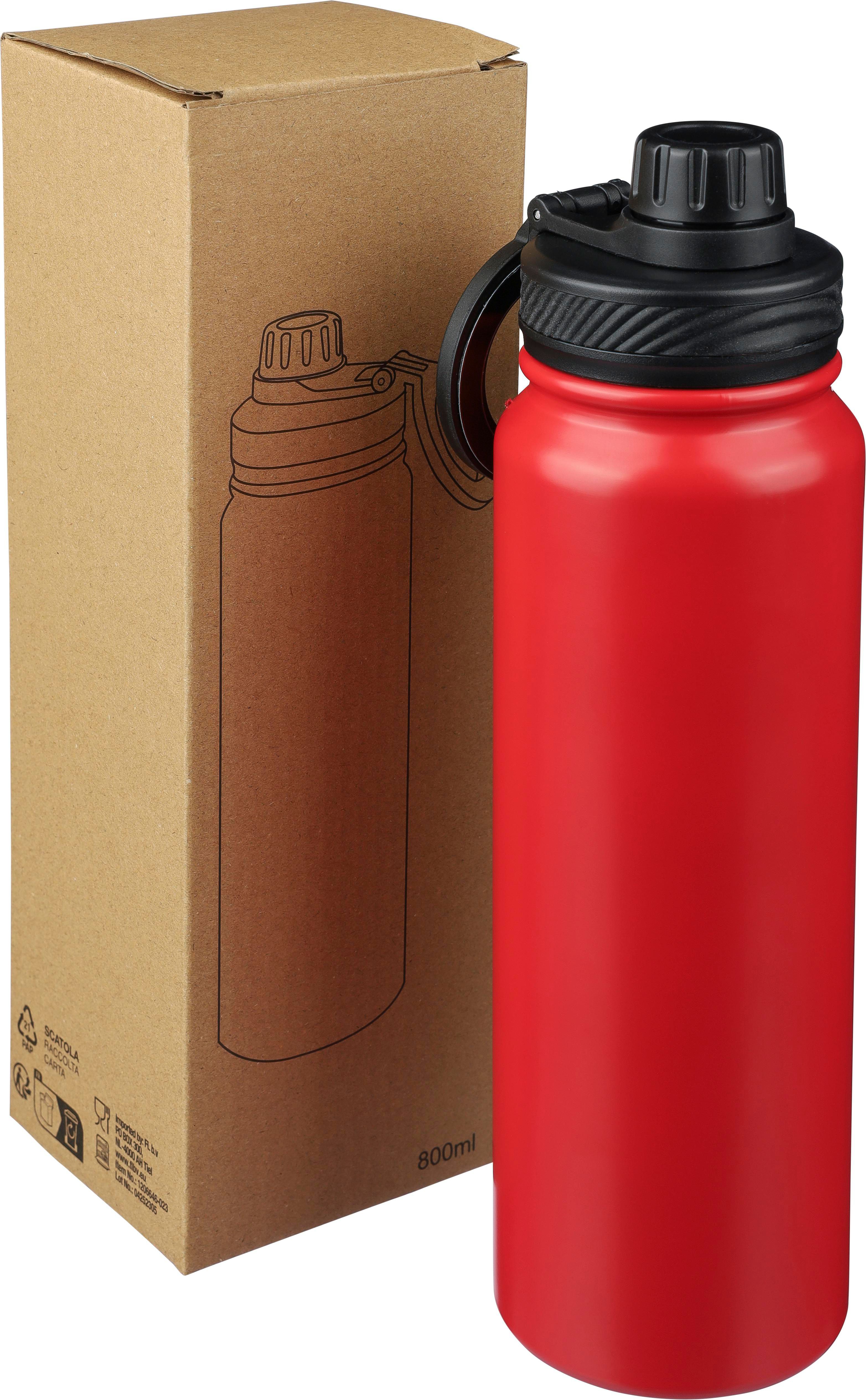 Gourde isotherme de 800 ml en acier inoxydable Zinnia