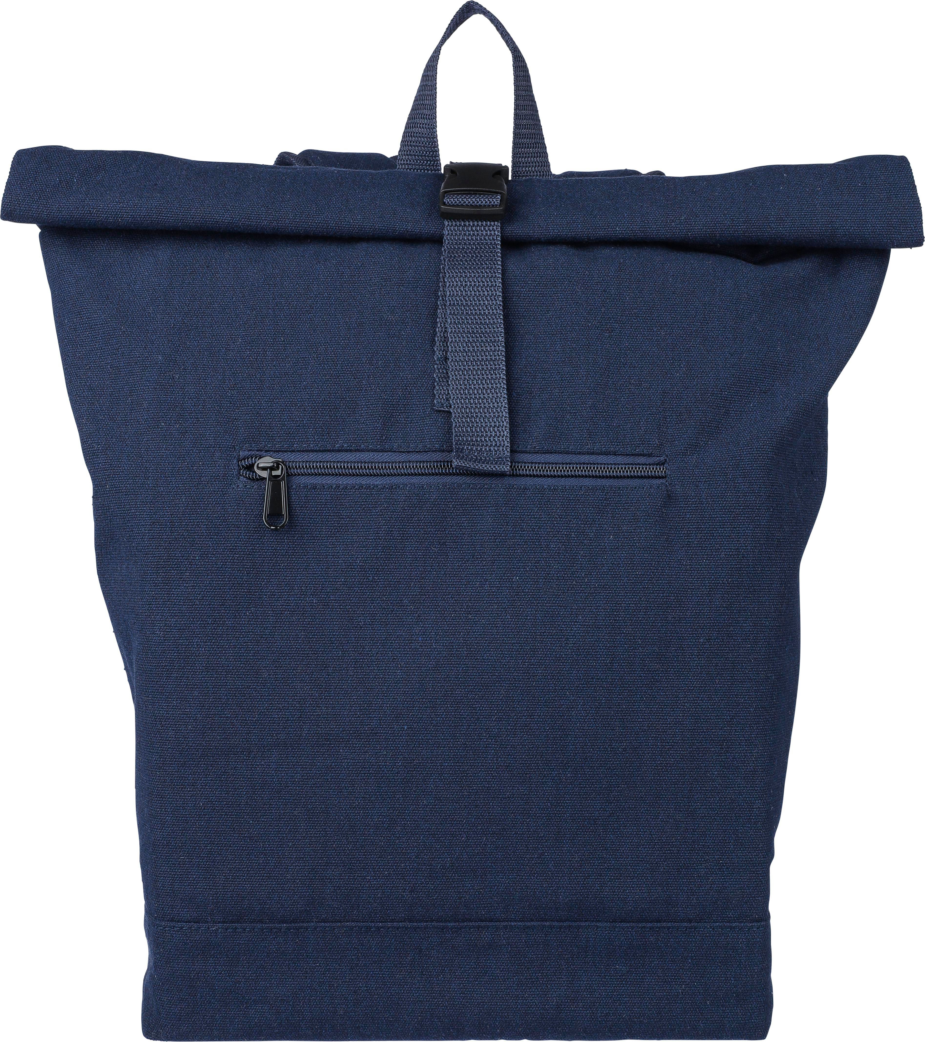 Sac à dos porte-ordinateur en polycoton 330 g/m2 Thaddeux