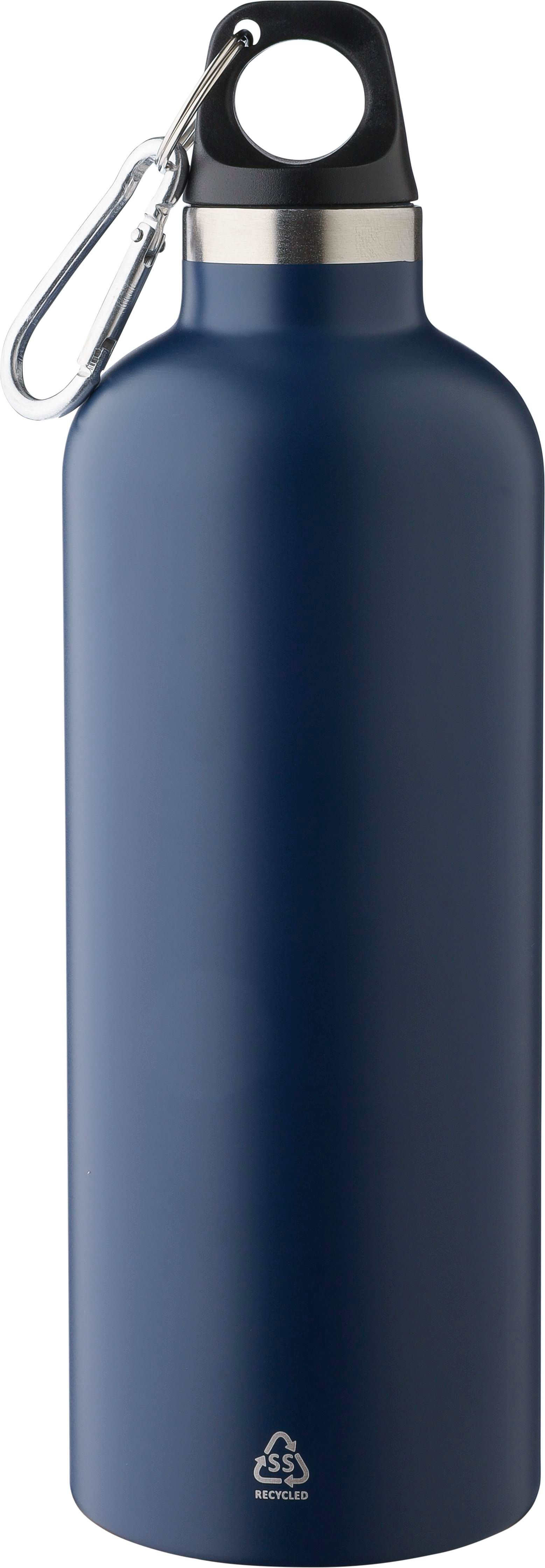 Gourde double paroi de 500 ml en acier inoxydable recyclé Lysandra