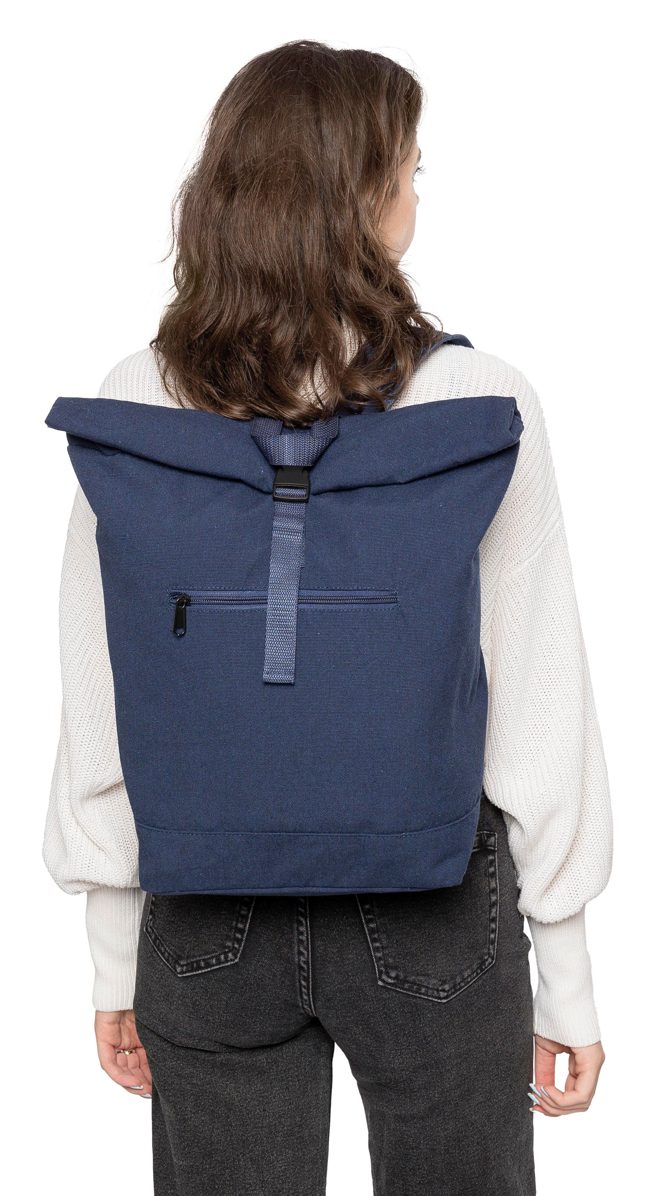 Sac à dos porte-ordinateur en polycoton 330 g/m2 Thaddeux