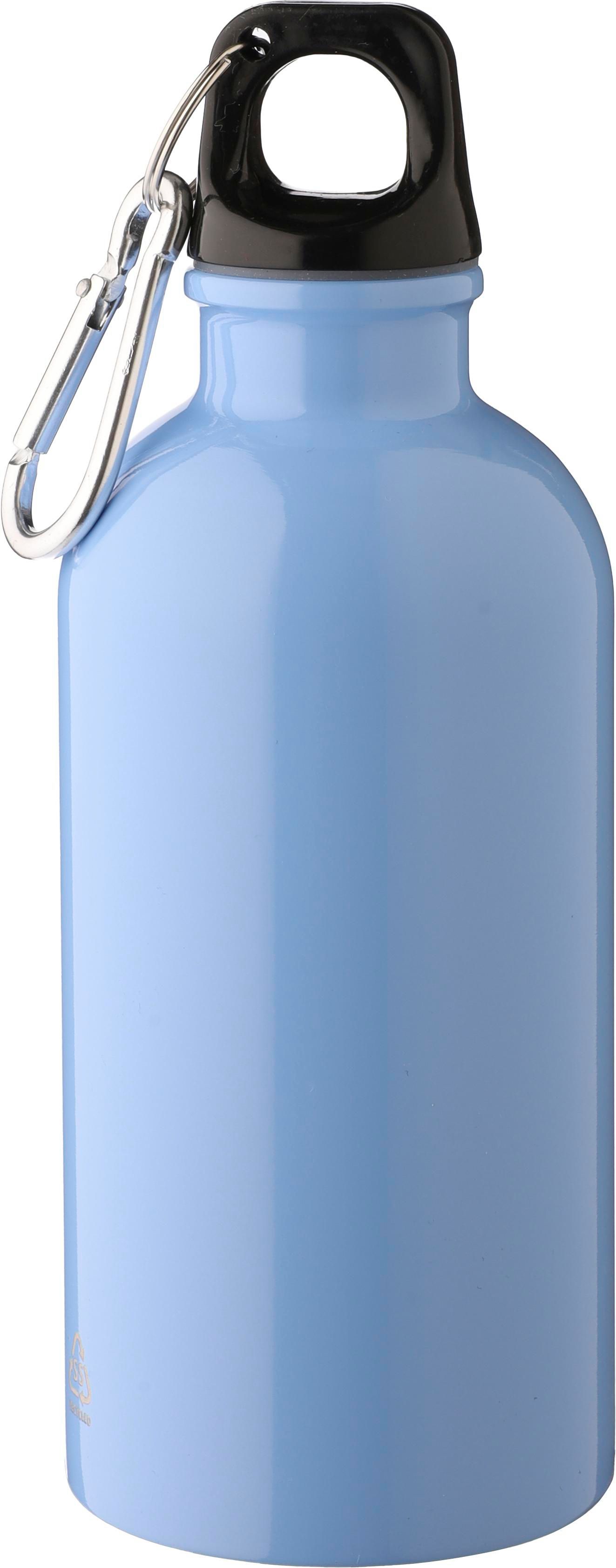 Gourde simple paroi de 400 ml en acier inoxydable recyclé Sable