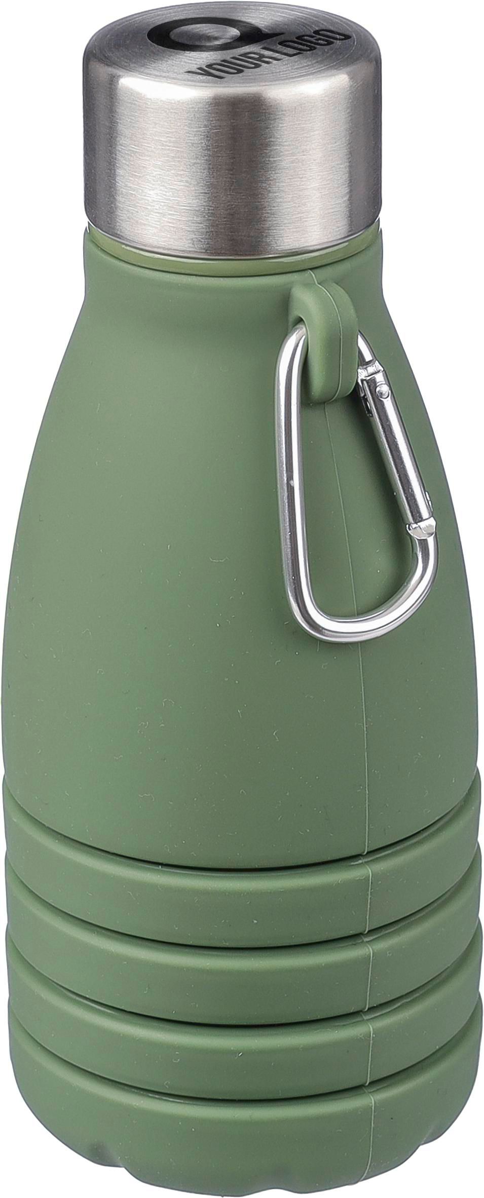 Gourde pliable de 550 ml en silicone Erin