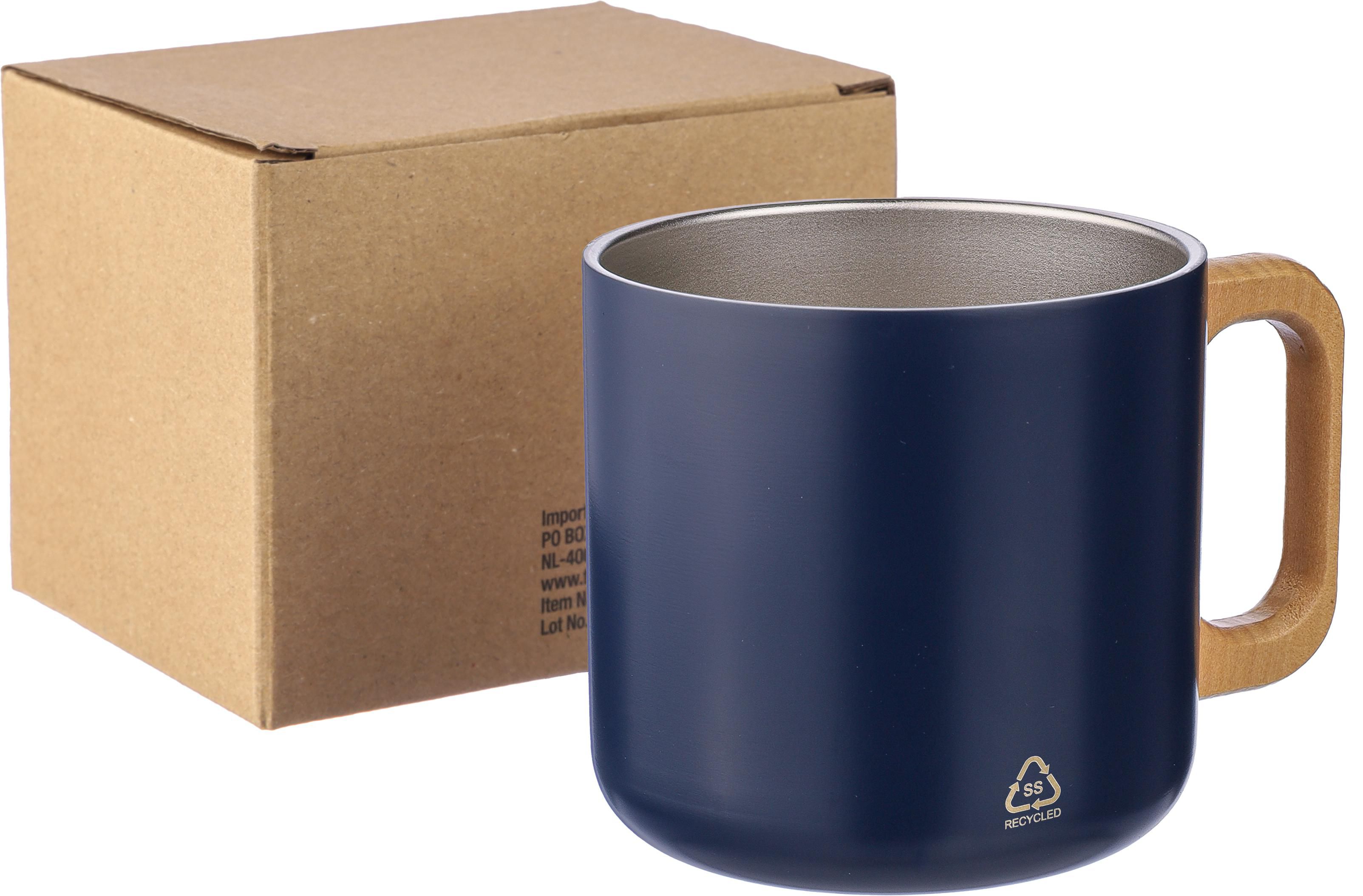 Mug en acier inoxydable recyclé Dwight