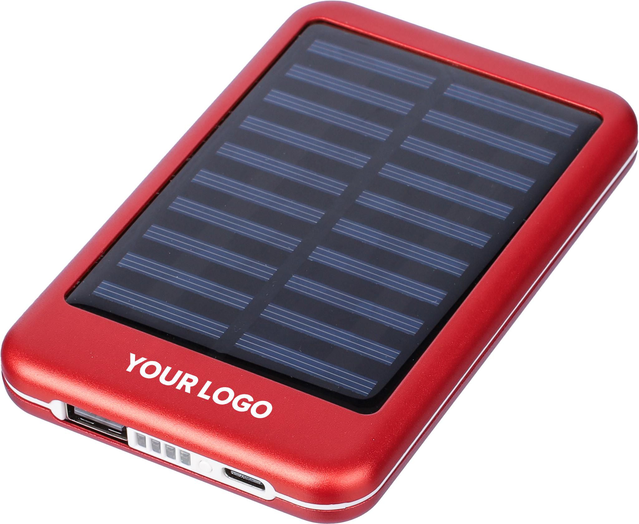 Chargeur solaire en aluminium Tycho