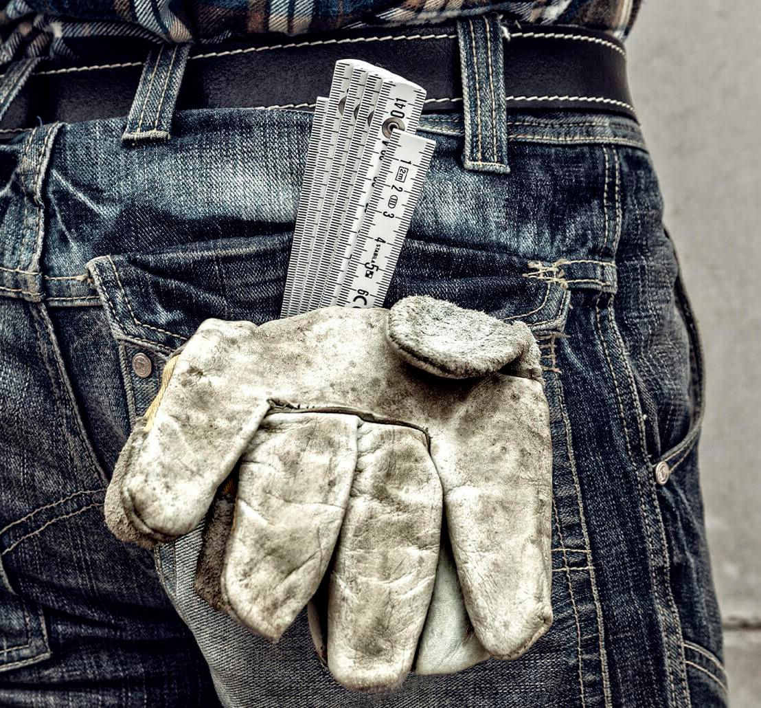 Mètre pliant Stabila en ABS de 2 m Gloria 1100 Série