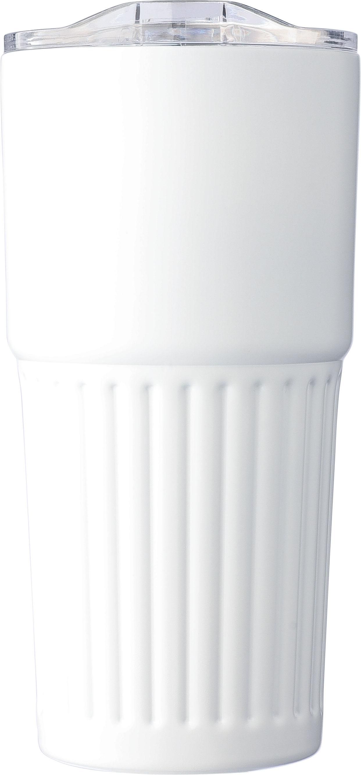 Mug double paroi en acier inoxydable recyclé de 500 ml Kael