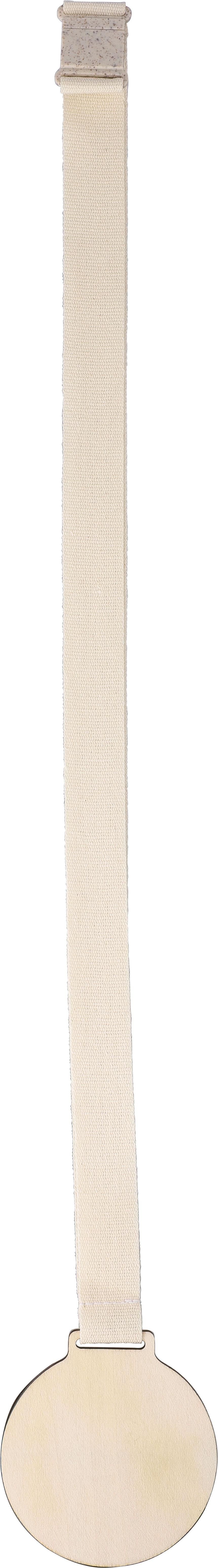 Médaillon en tilleul Koa