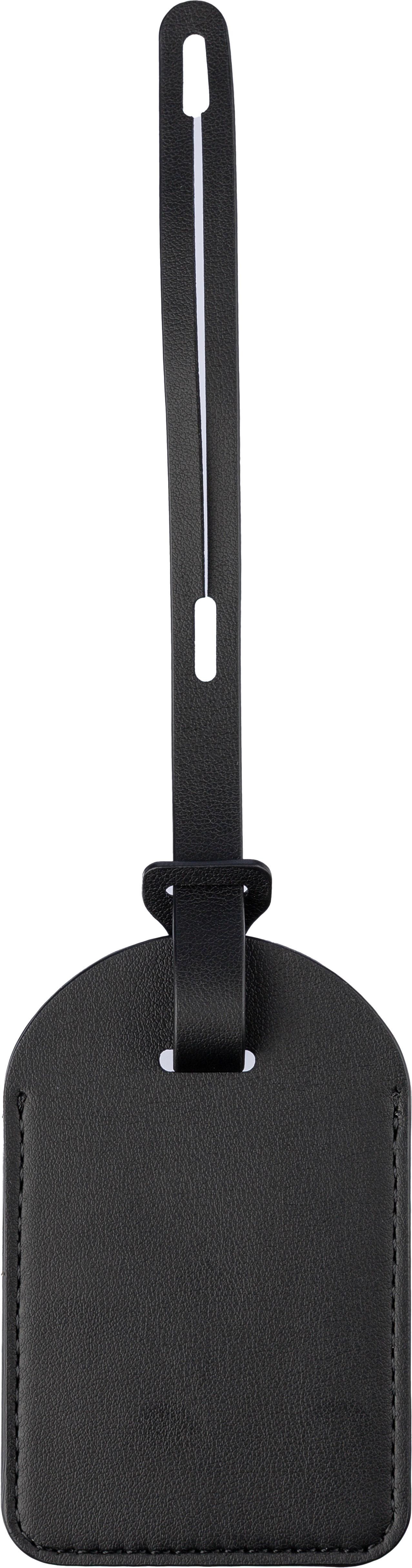 Étiquette de bagage en PU recyclé Isen