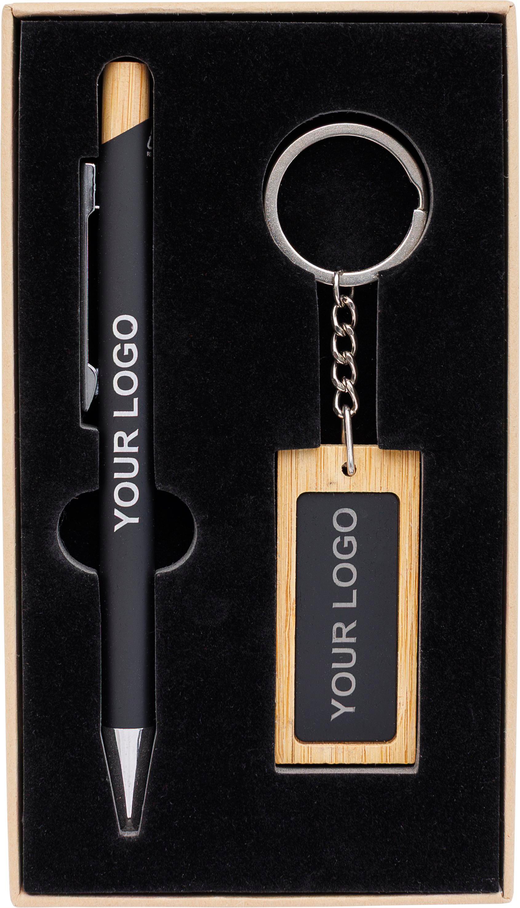 Coffret d’écriture en bambou Zaid