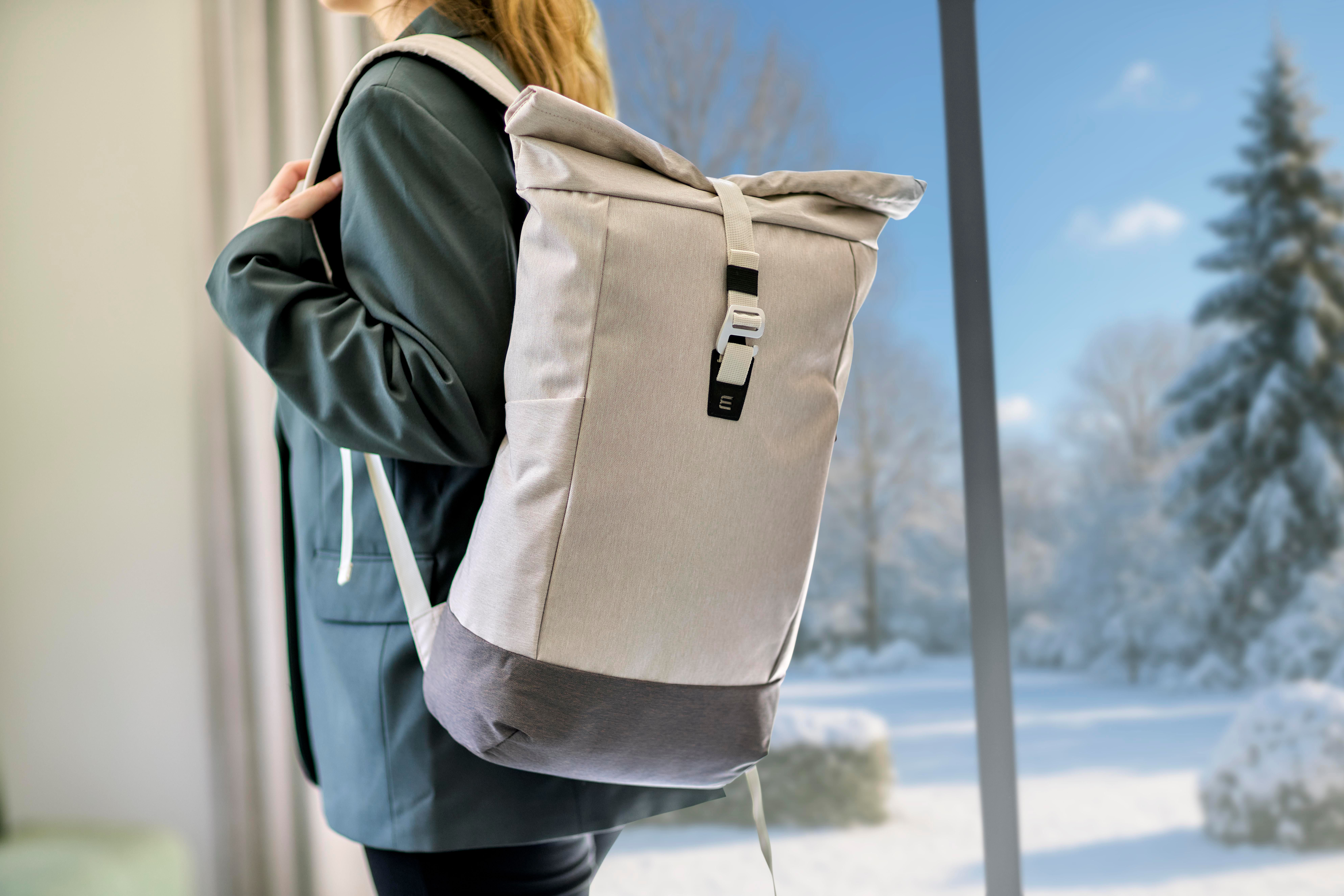 Sac à dos roll-top en rPET Marlene