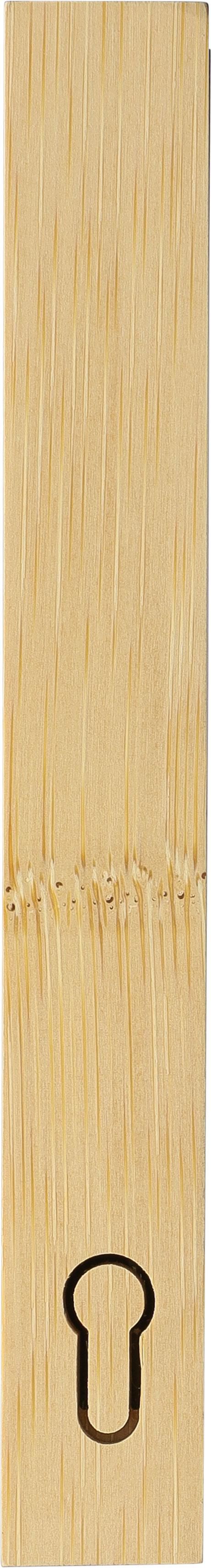 Power bank solaire en bambou Elz