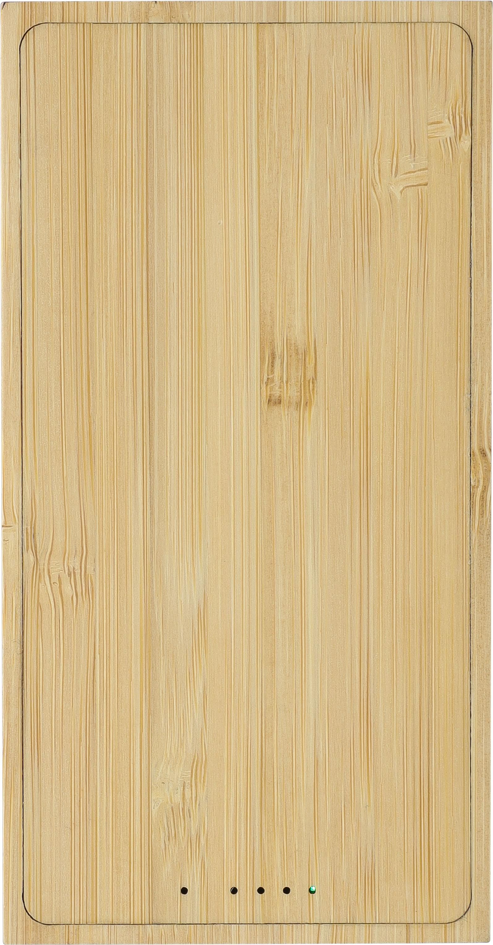 Power bank solaire en bambou Elz