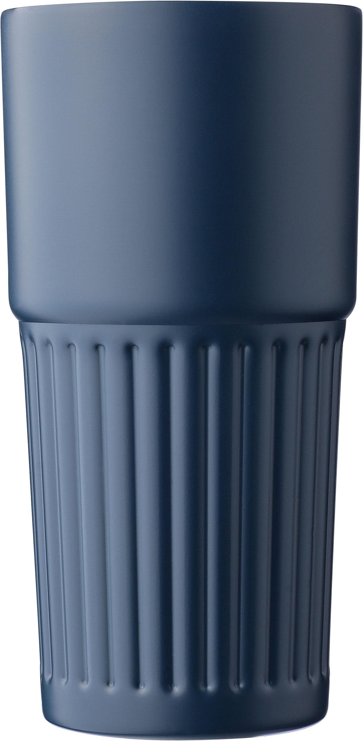 Mug double paroi en acier inoxydable recyclé de 500 ml Kael