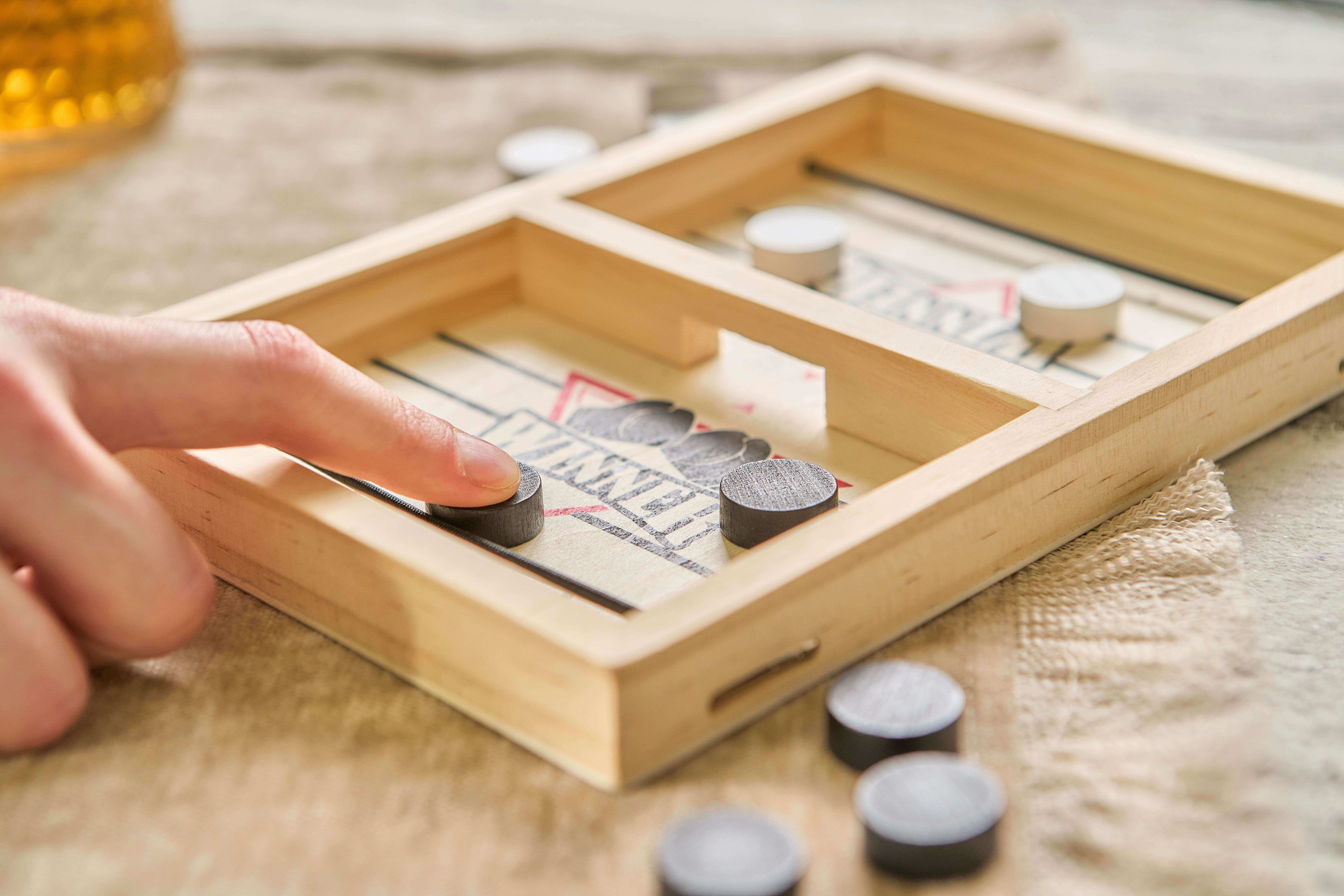 Jeu d’éjection en bois Rio