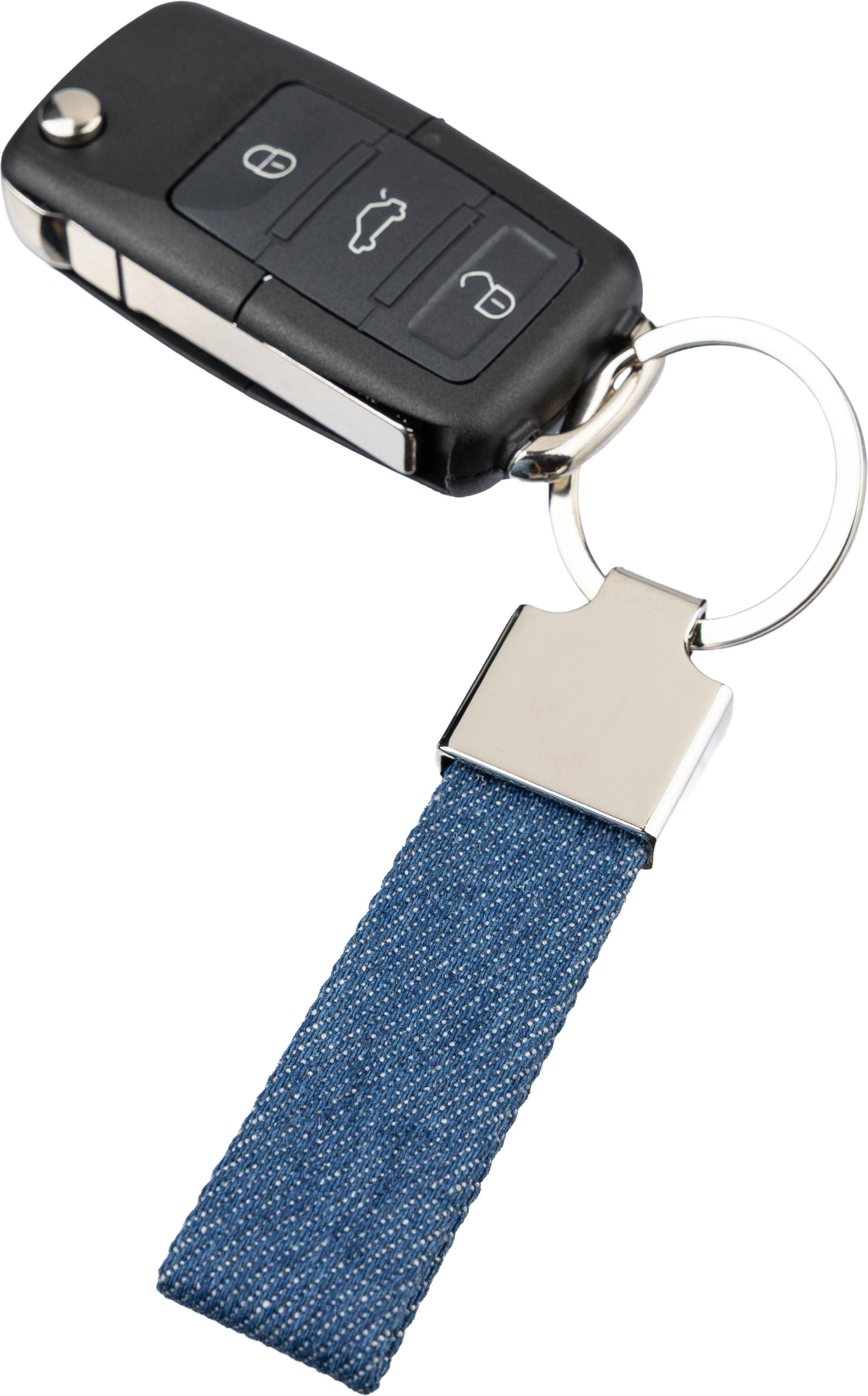 Porte-clés en denim Enzi