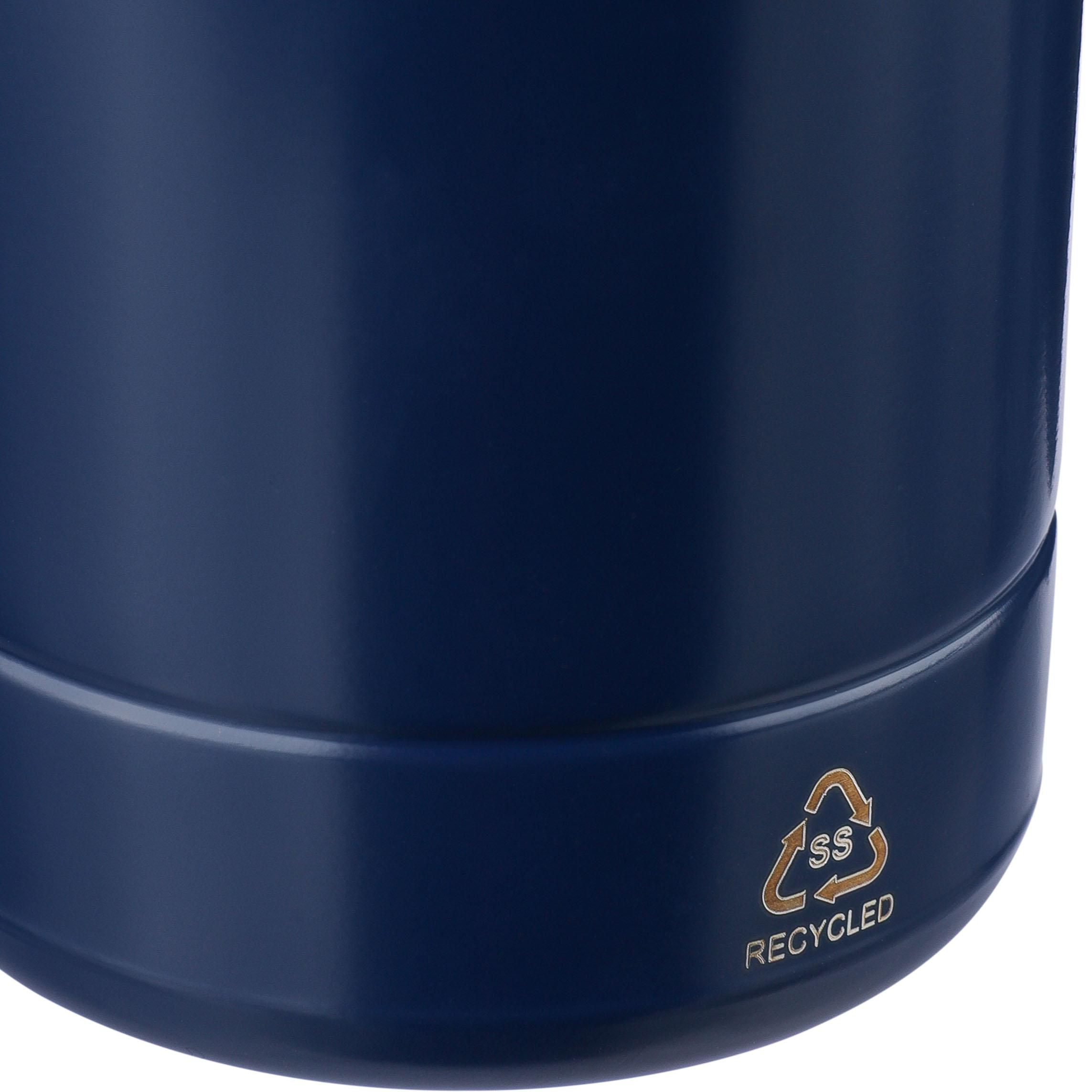 Gourde double paroi de 500 ml en acier inoxydable recyclé Solene